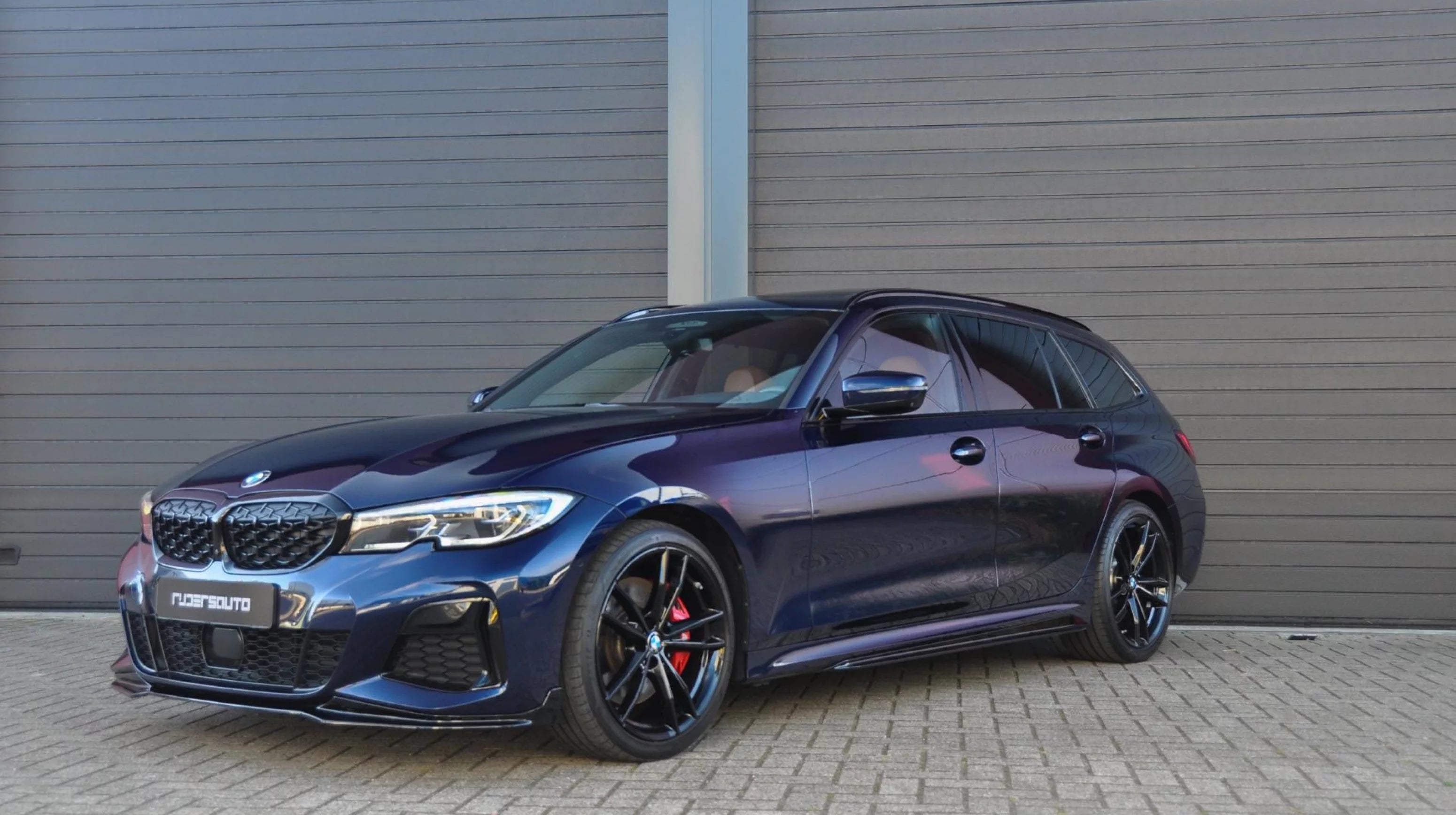 Front splitter hoogglans zwart BMW 3-serie G20/21 M-Performance style