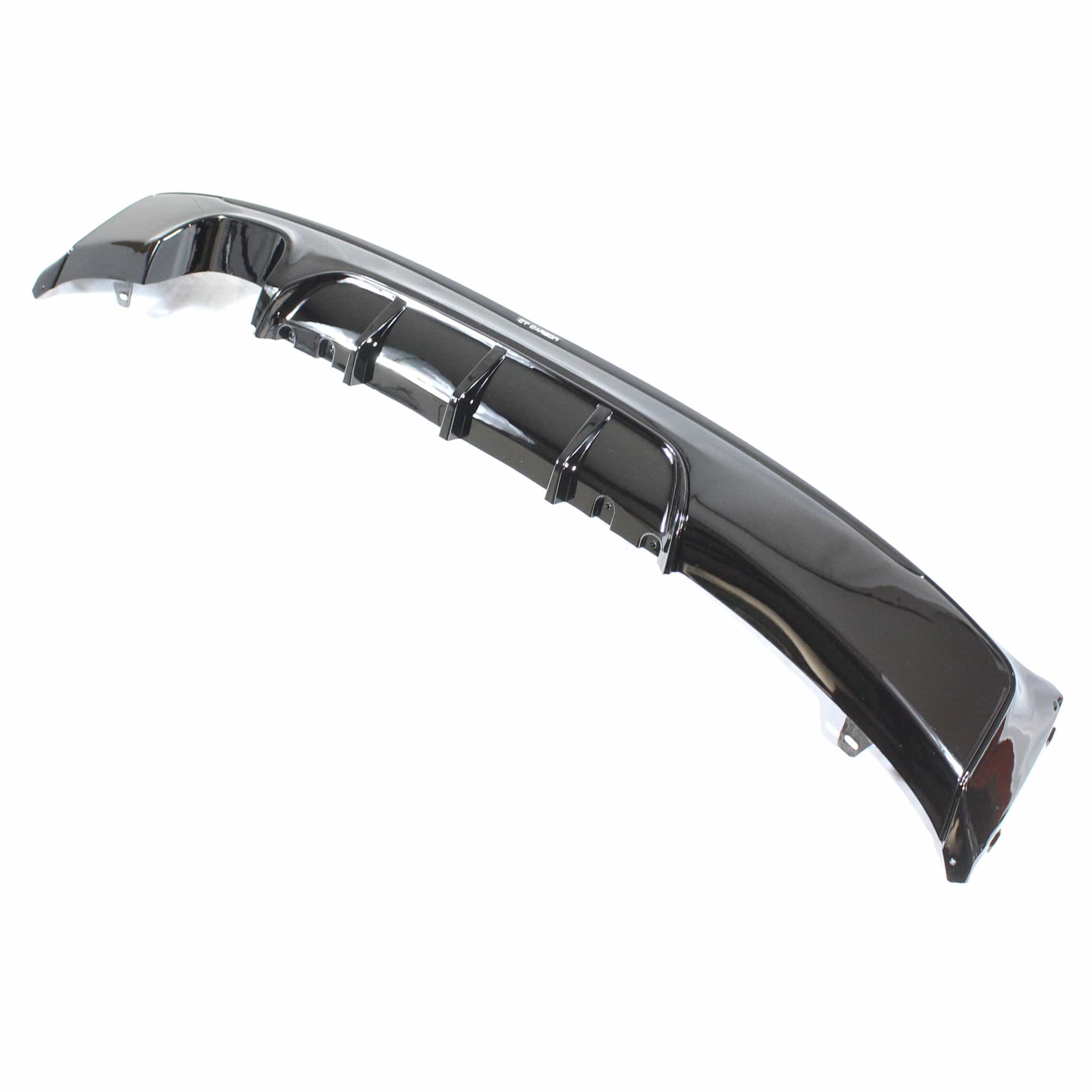 Diffuser hoogglans zwart BMW 2-serie F22/F23 'Twin exhaust'