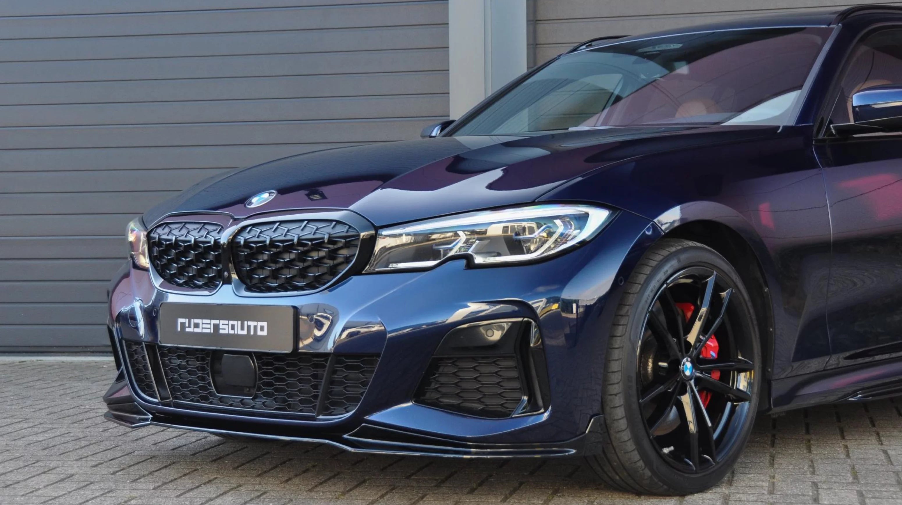 Front splitter hoogglans zwart BMW 3-serie G20/21 M-Performance style