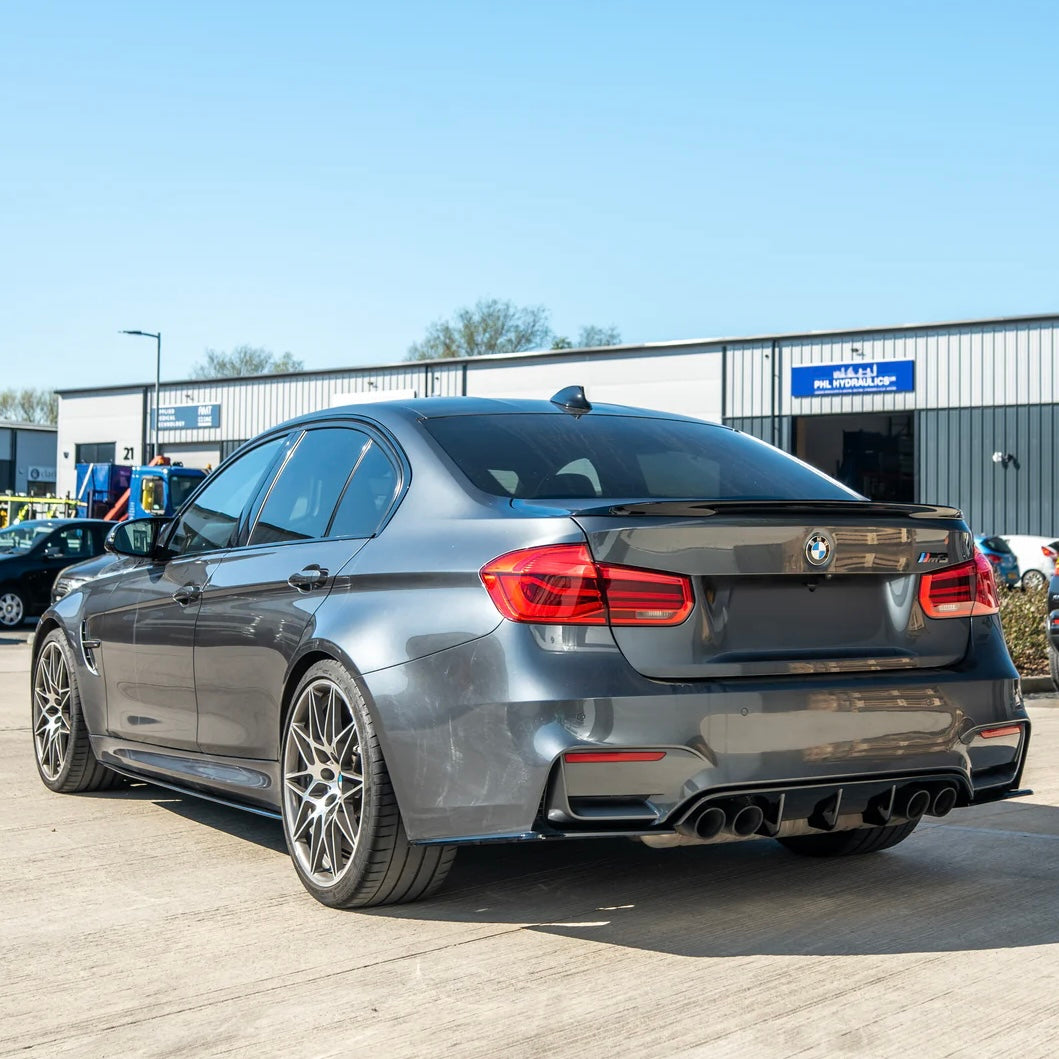 Rear spoiler hoogglans zwart BMW 3-serie F30 & F80 Sedan M-Performance style