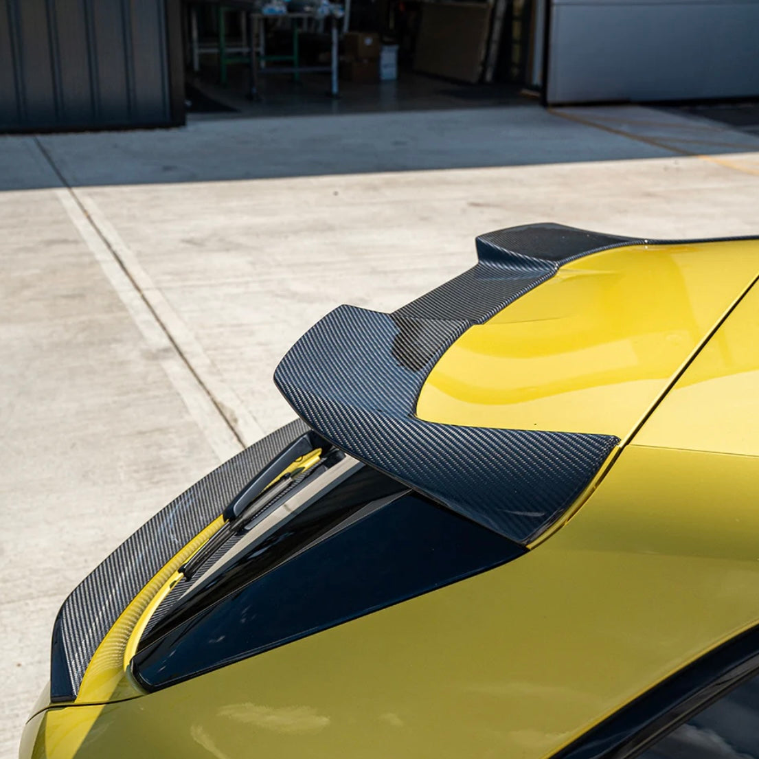 Carbon fibre middle spoiler Audi A3/S3/RS3 8Y 2022+ Sportback