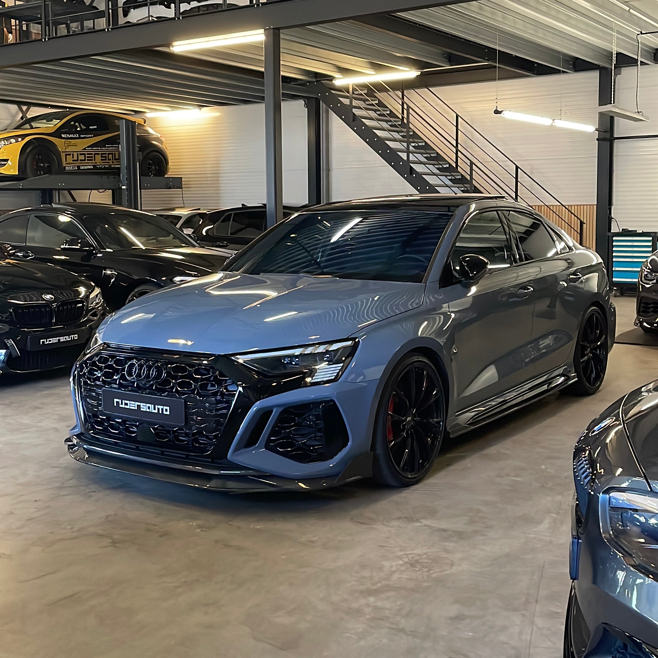 Carbon fibre front splitter Audi RS3 8Y 2021-2024 Sportback & Sedan