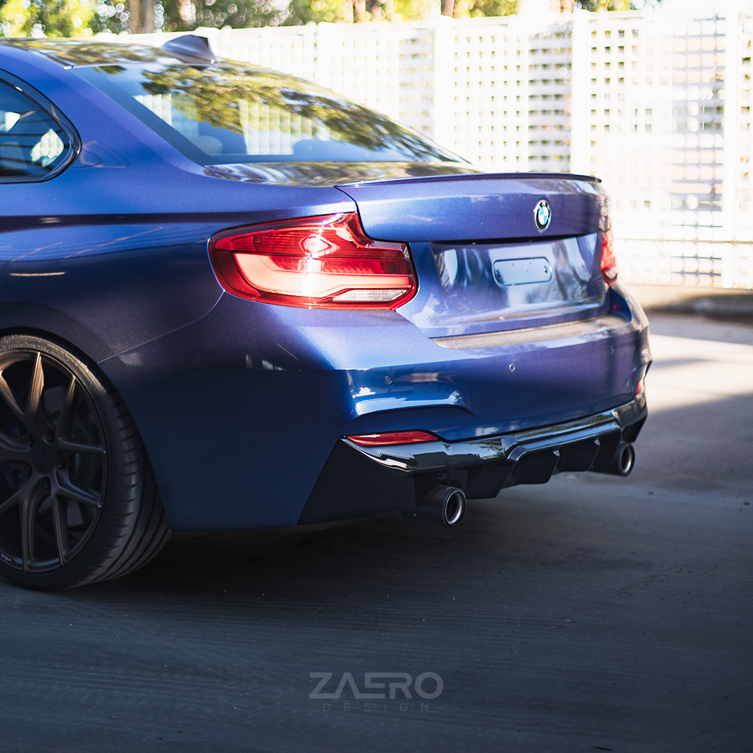 Diffuser BMW 2-serie F22 | F23 M235i & M240i - Zaero Design