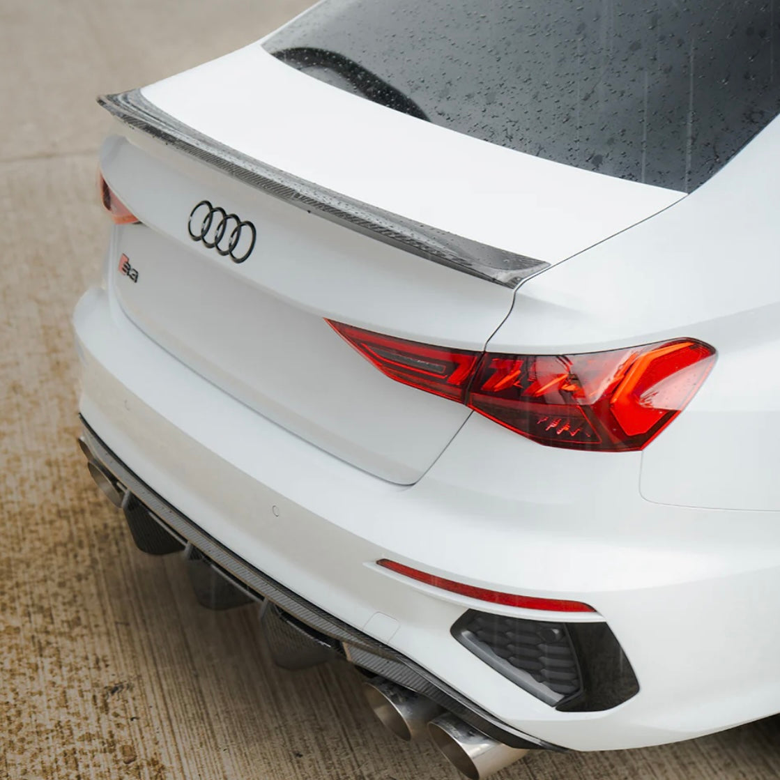 Rear spoiler carbon fibre Audi A3/S3/RS3 8Y - Sedan