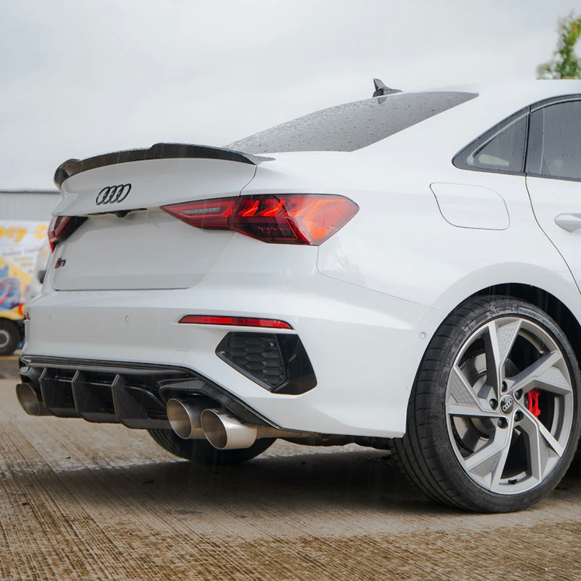 Rear spoiler carbon fibre Audi A3/S3/RS3 8Y - Sedan