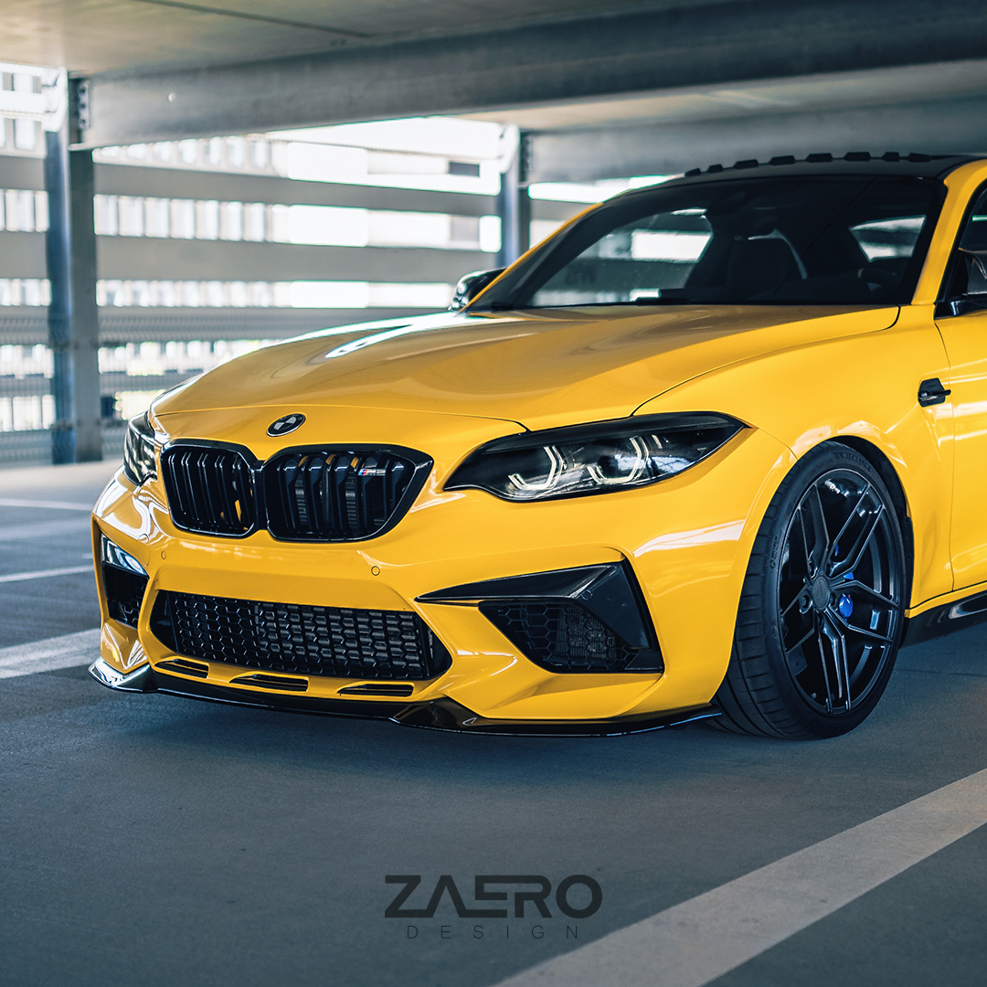 Front splitter BMW M2 F87 Competition - Zaero Design