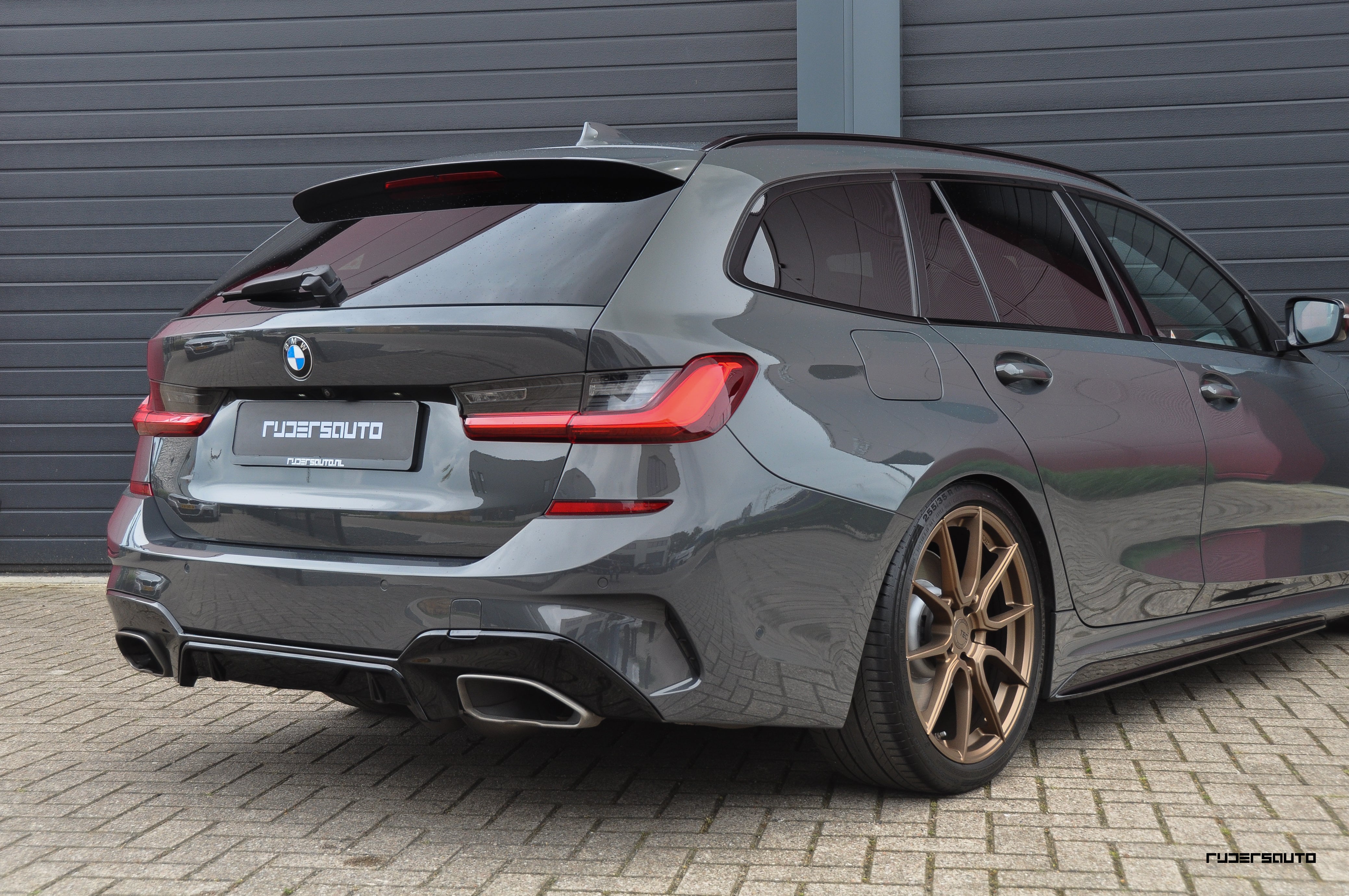 Diffuser hoogglans zwart 'M340i' BMW 3-serie G20/21 M-Performance style