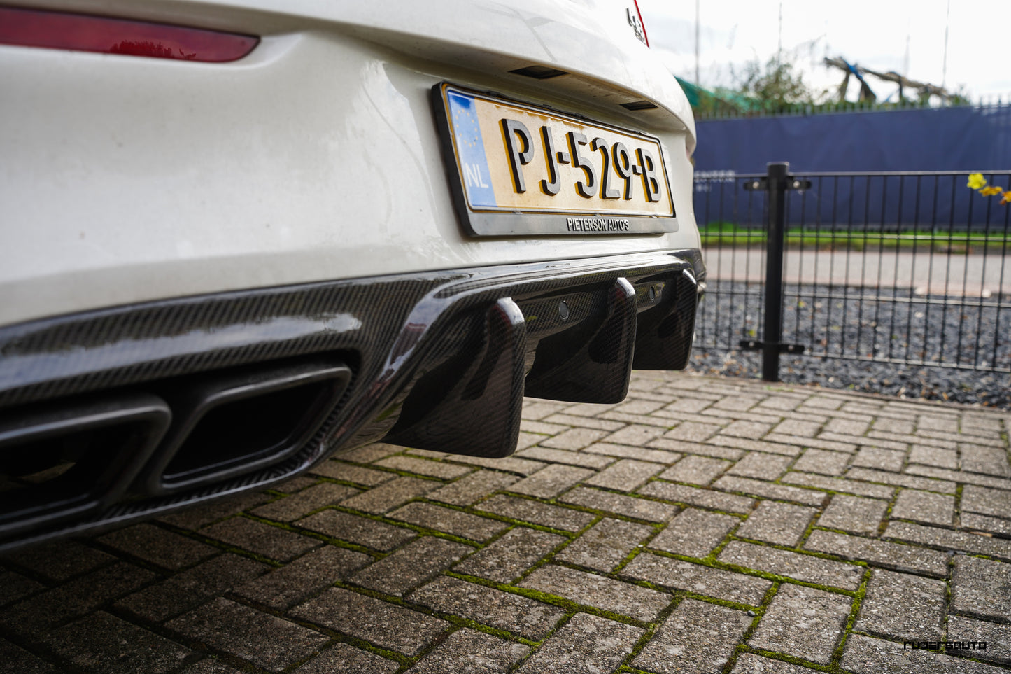 Carbon fibre diffuser Mercedes C63 W205 Coupe