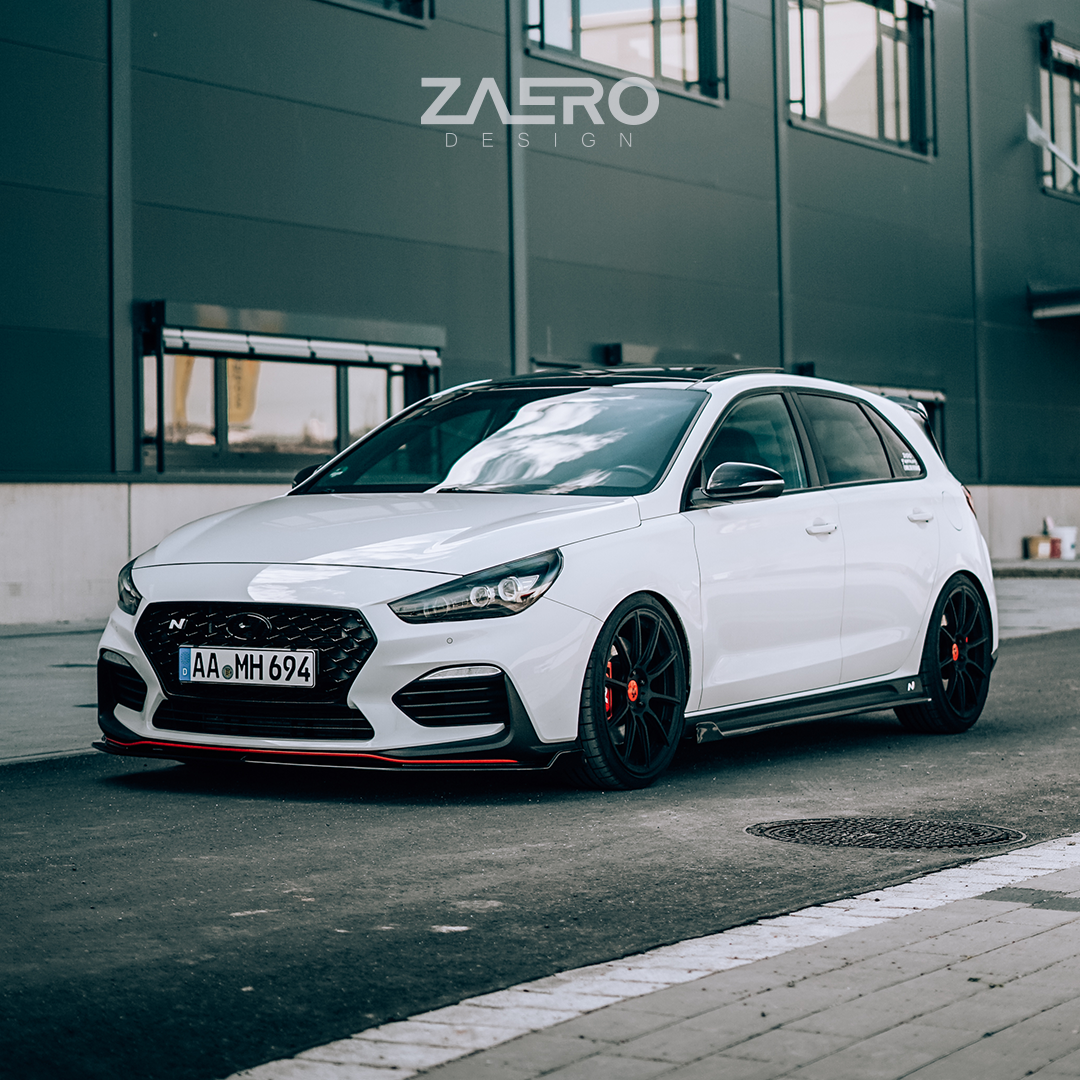 Front splitter Hyundai i30N Hatchback & Fastback - Zaero Design