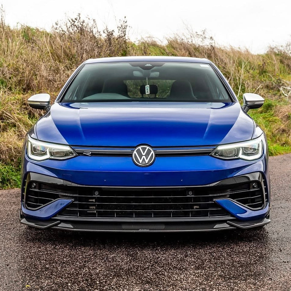 Front splitter carbon fibre VW Golf 8R