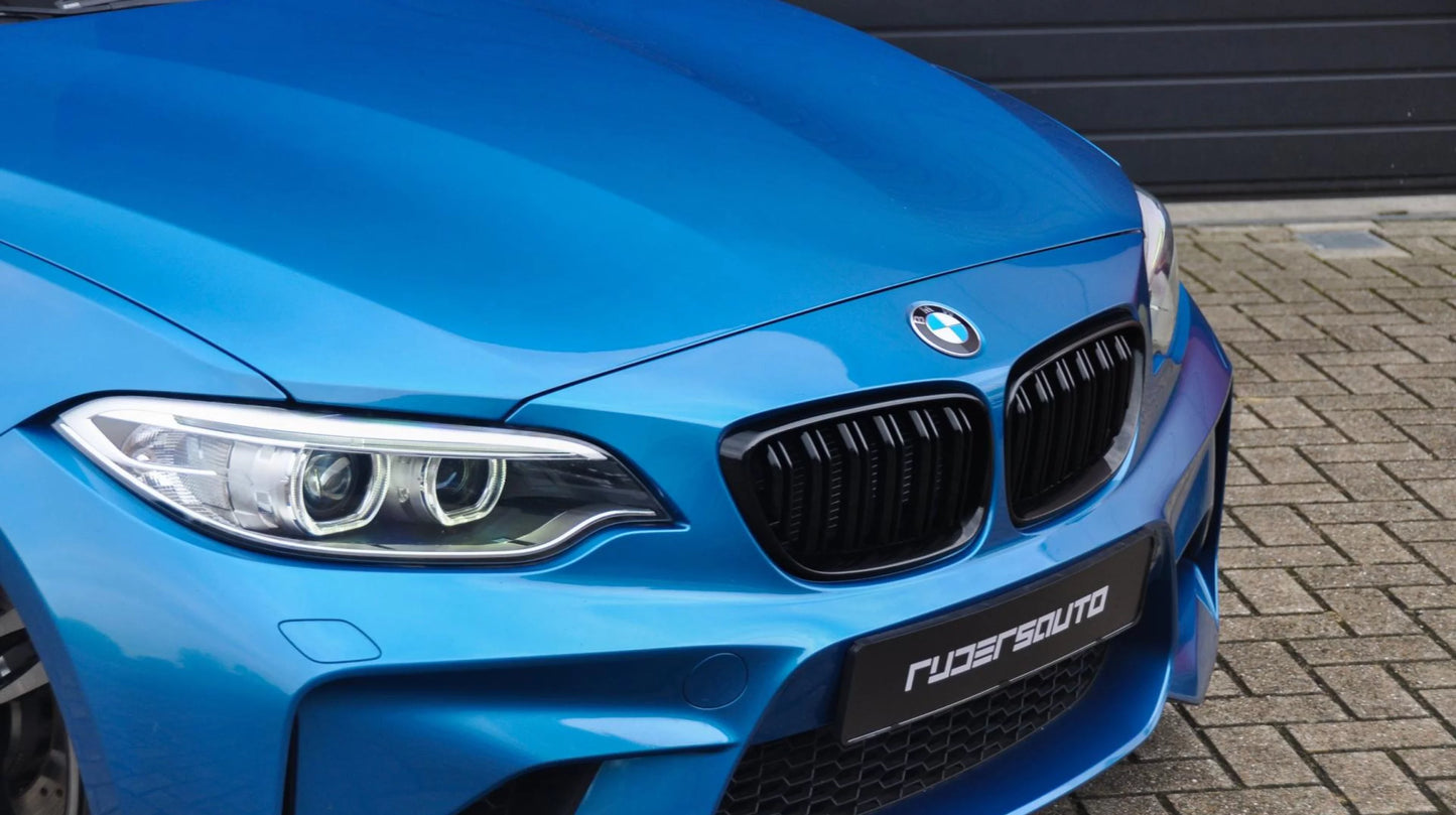 Hoogglans zwarte nieren BMW F87 M2