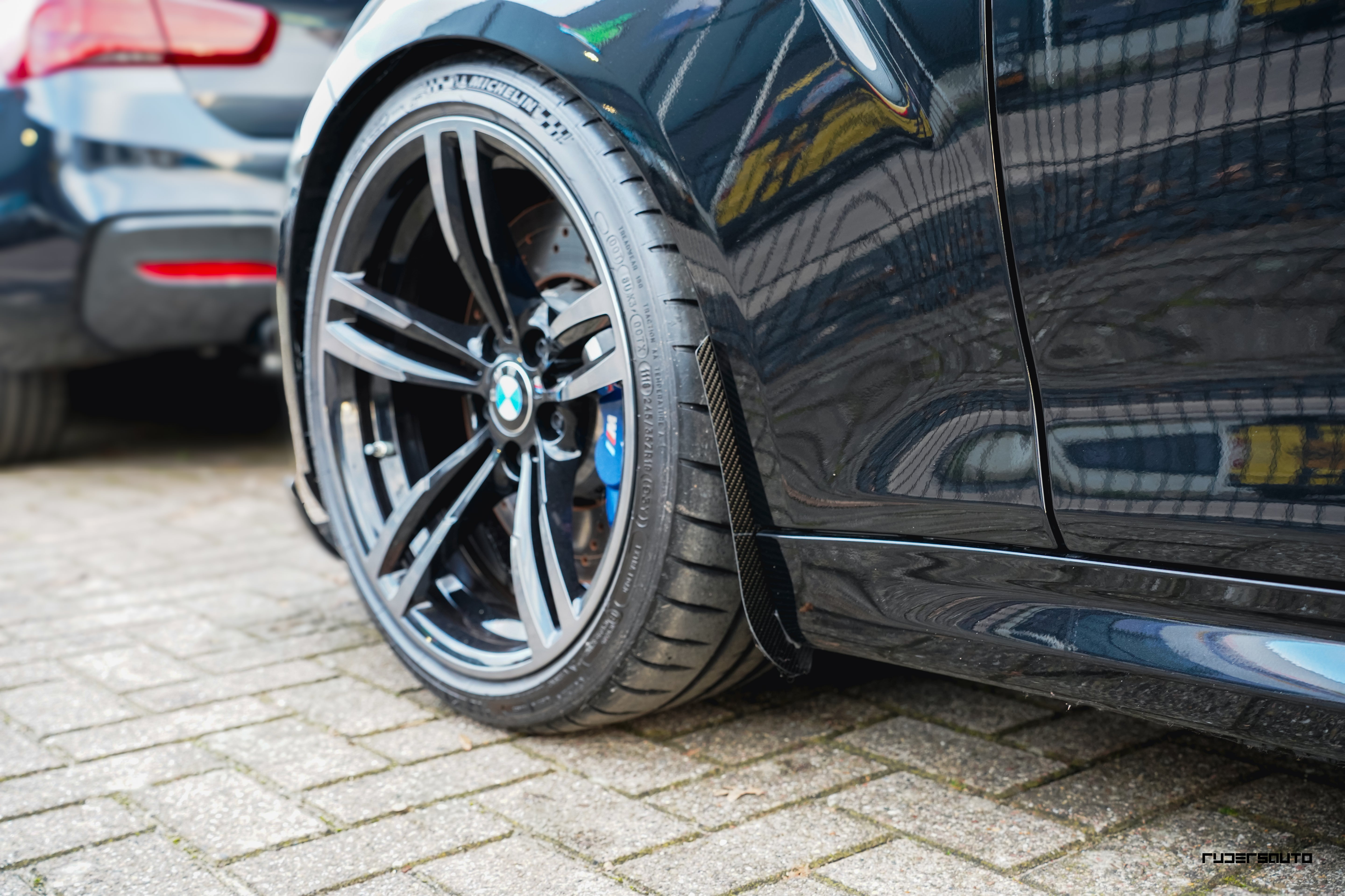 Carbon anti steenslag beschermers BMW F87 M2