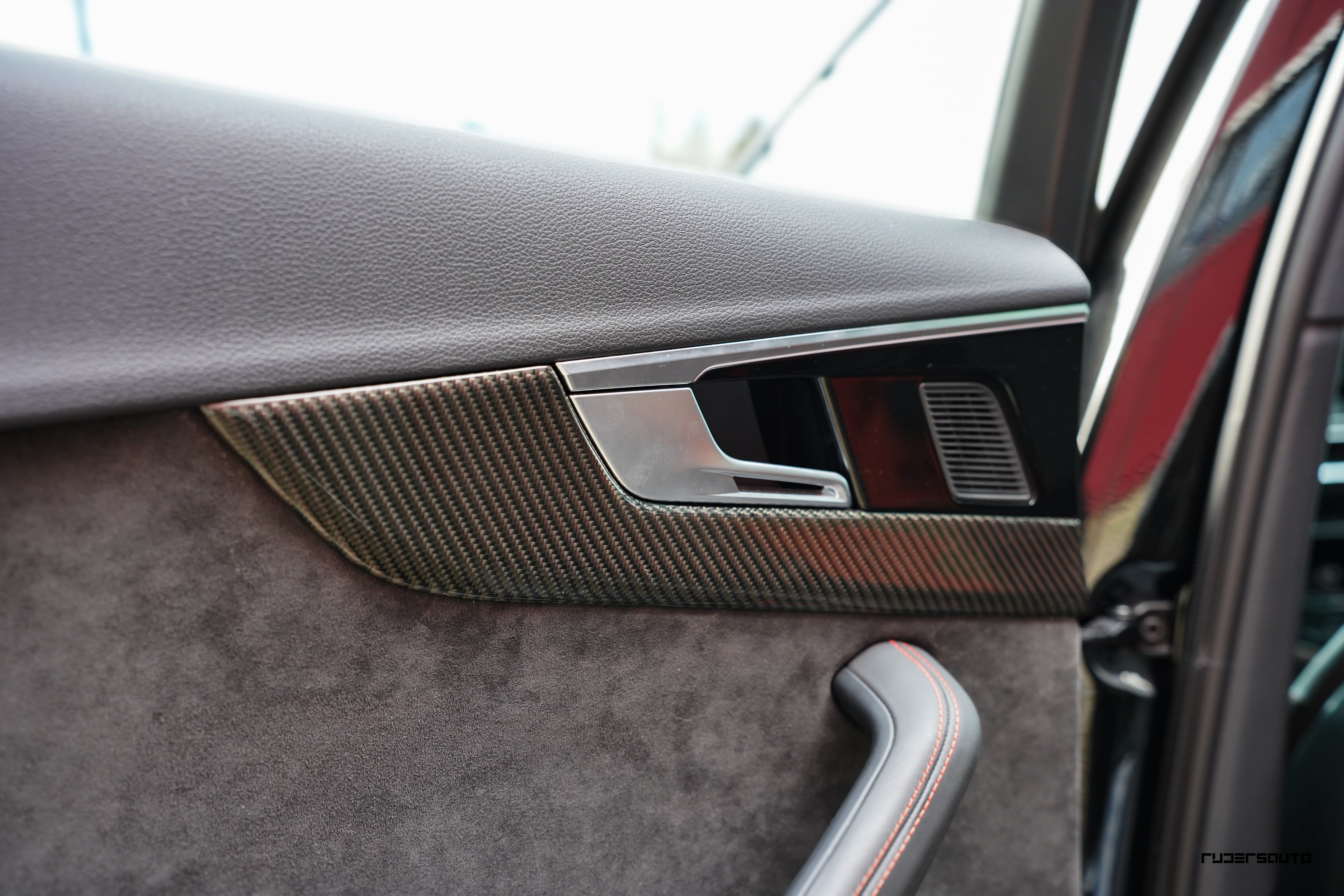 Carbon fibre interieurlijsten Audi RS4 B9 & B9.5