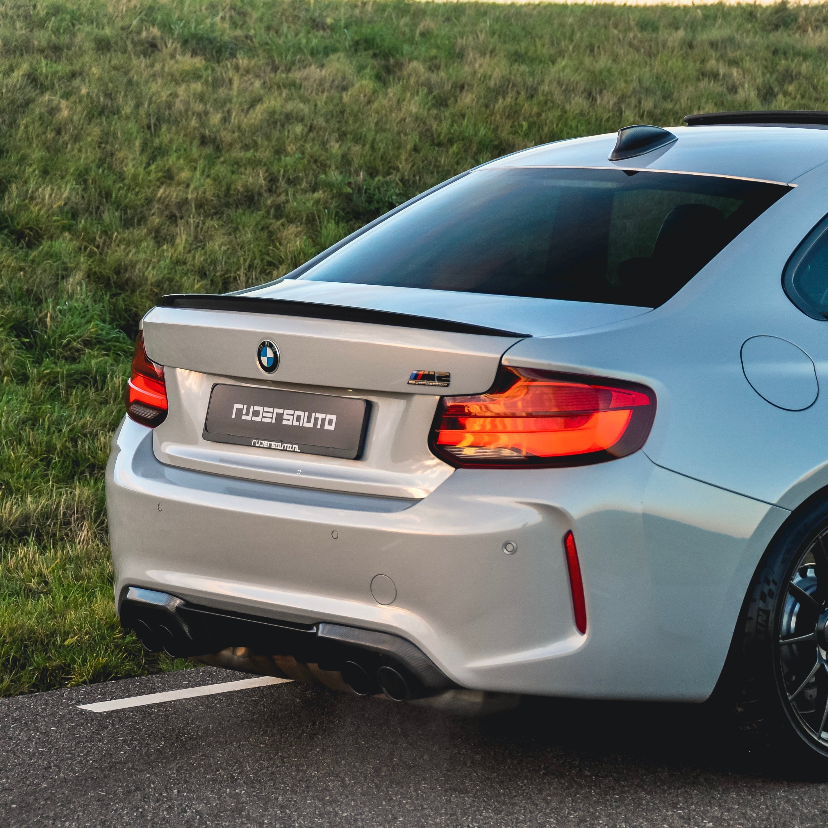 Carbon fibre spoiler BMW F87 M2/M2C & F22/F23 - M-Performance style