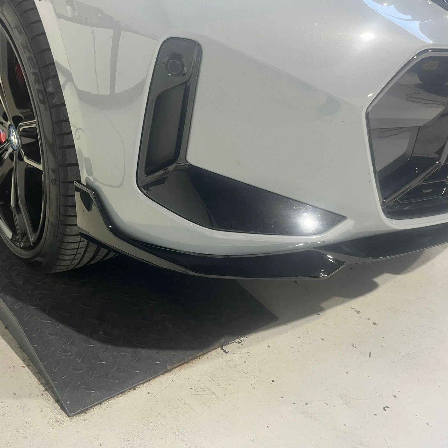 Front splitter hoogglans zwart BMW 3-serie G20/21 LCI M-Performance style