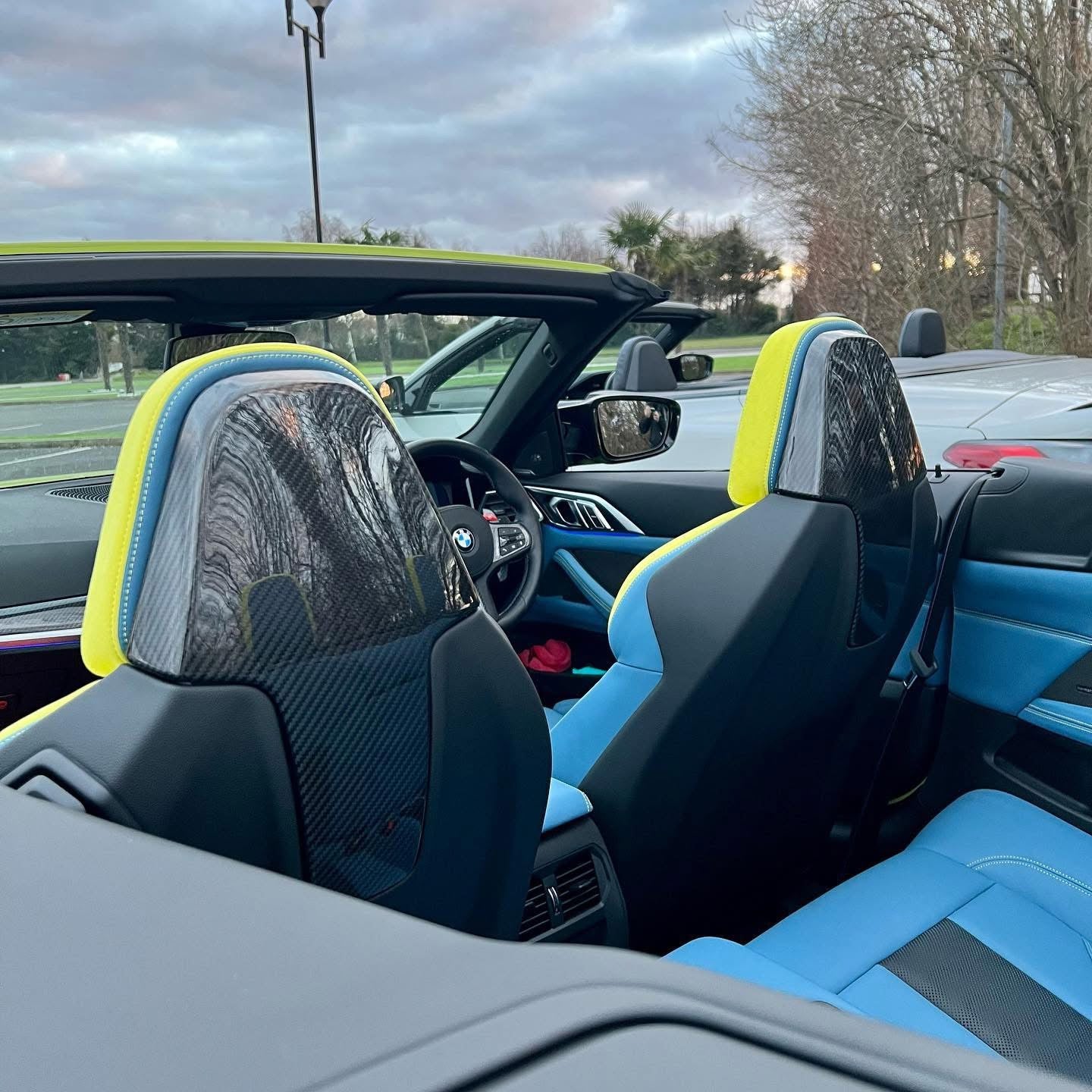 Carbon fiber stoel cover BMW GXX/F9X/G42