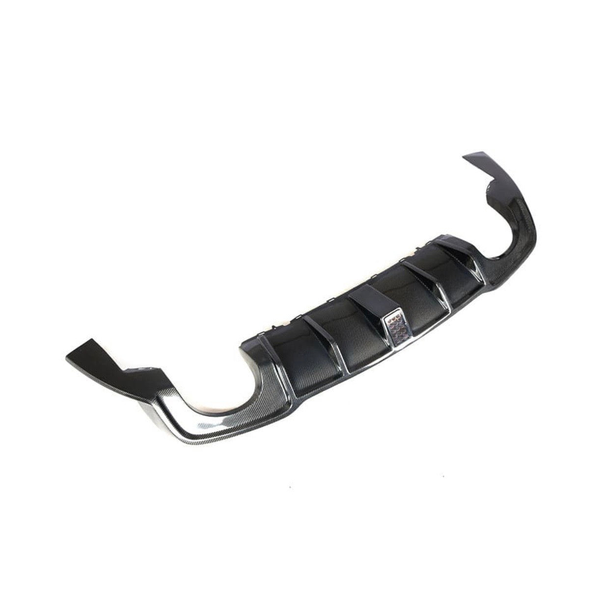 Carbon fibre diffuser met DTM licht Audi RS3 8V Sedan