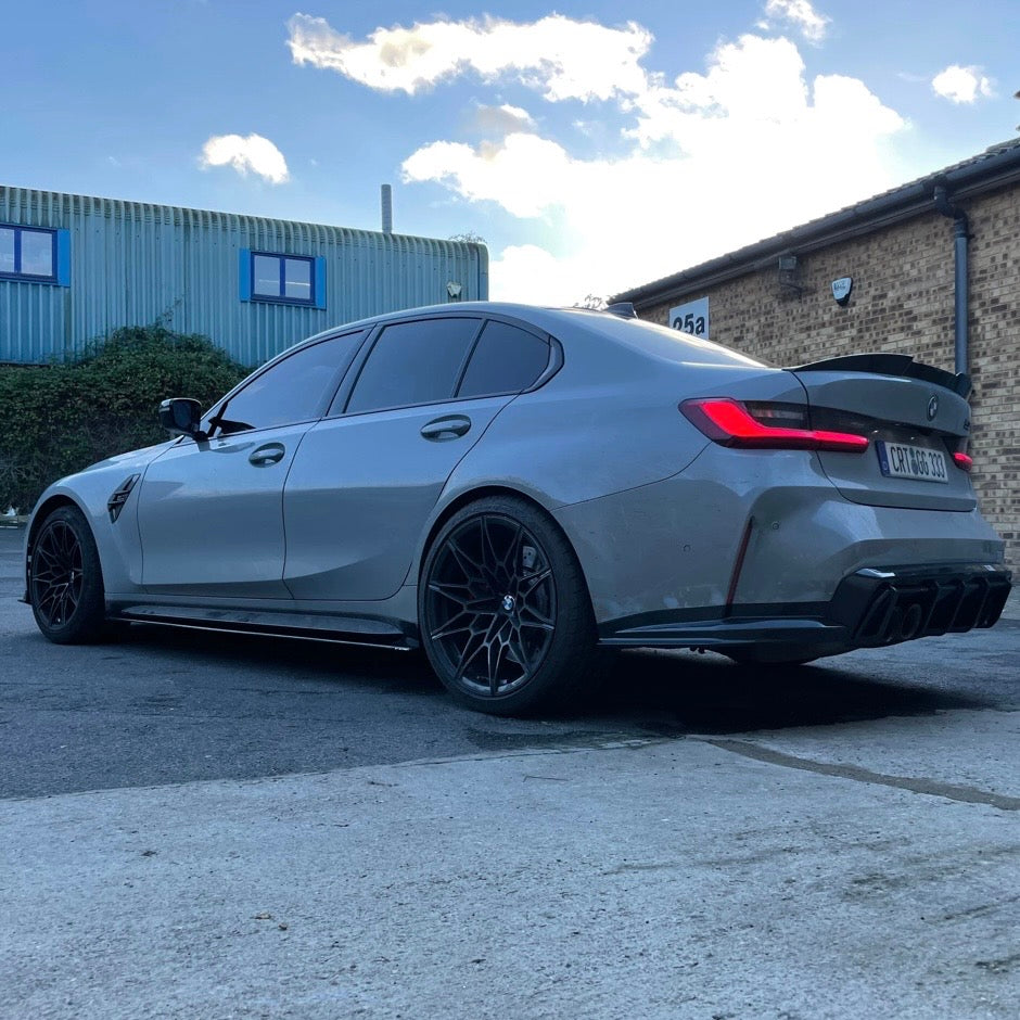 Side skirt extensions carbon fibre BMW M3 G80/G81