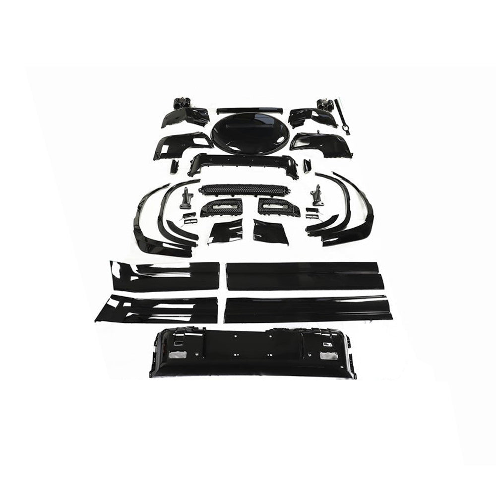 Land Rover Defender L663 110 Black Pack Basis + Extended – Hoogglans Zwart Exterieur Upgrade Pakket (2020+)