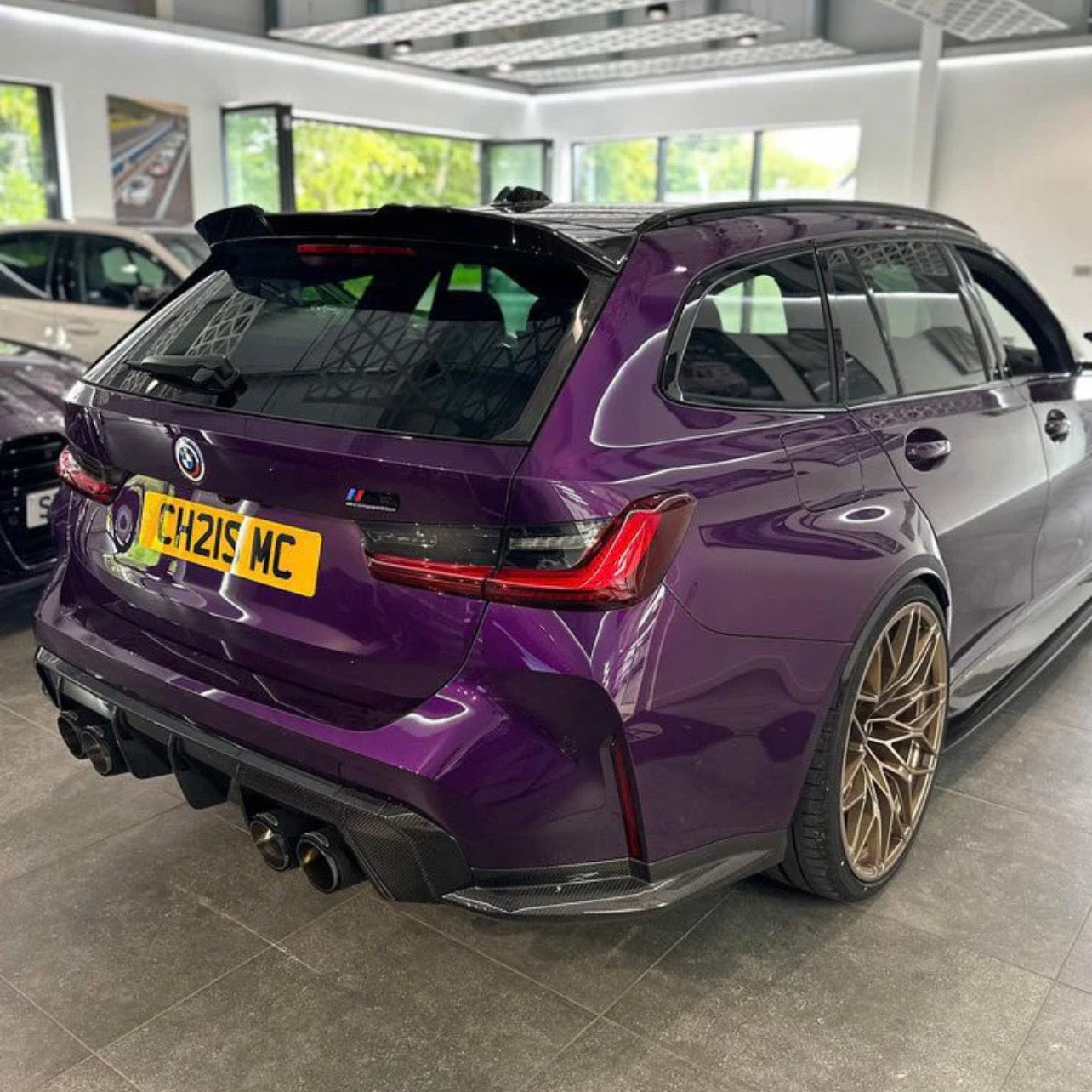 Carbon fibre diffuser BMW M3/M4 G80/G81/G82/G83