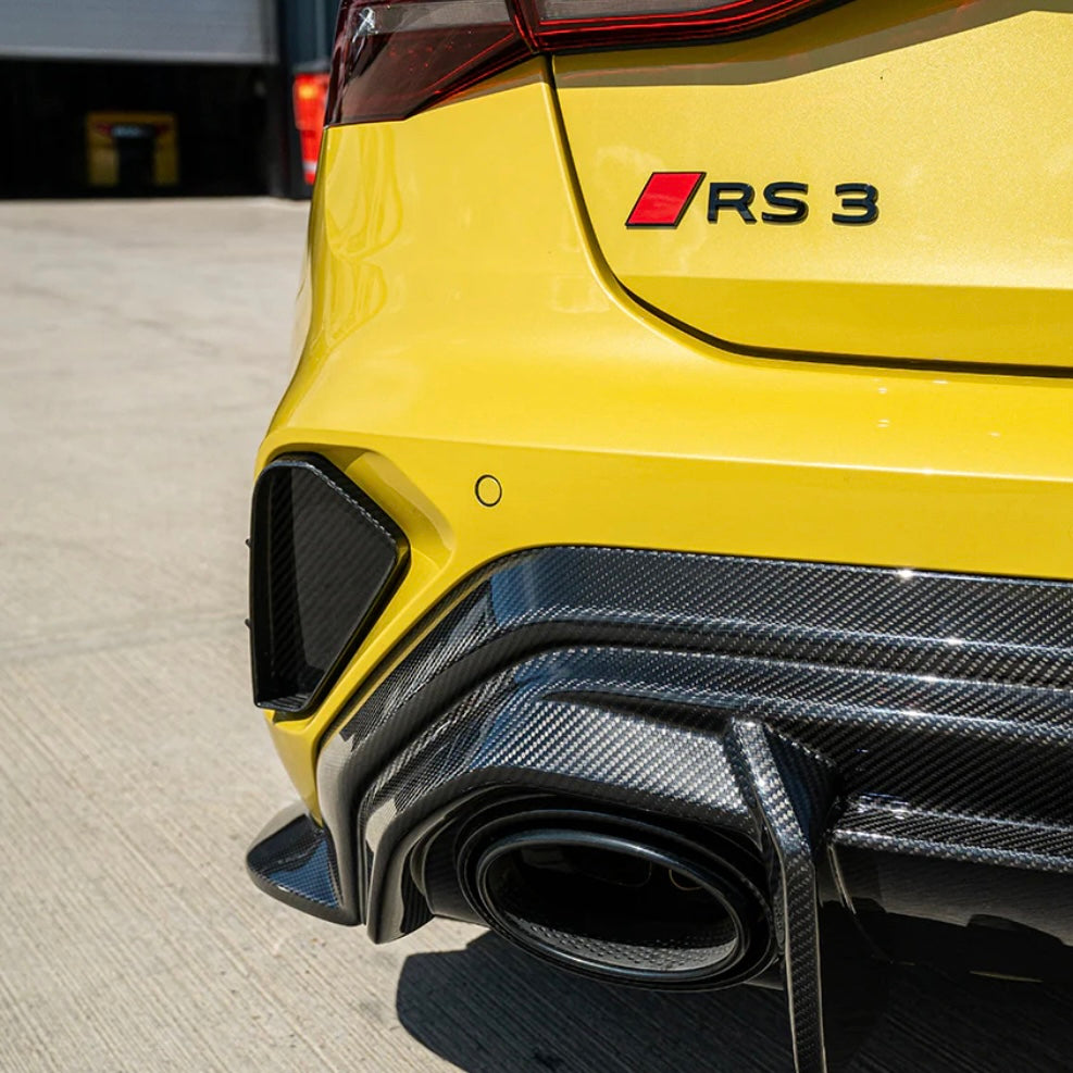 Audi RS3 8Y 2025+ Sportback carbon fibre diffuser