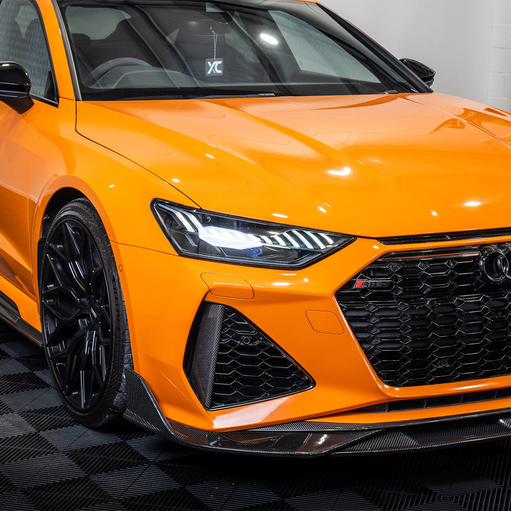 Carbon fibre front splitter Audi RS6/RS7 C8