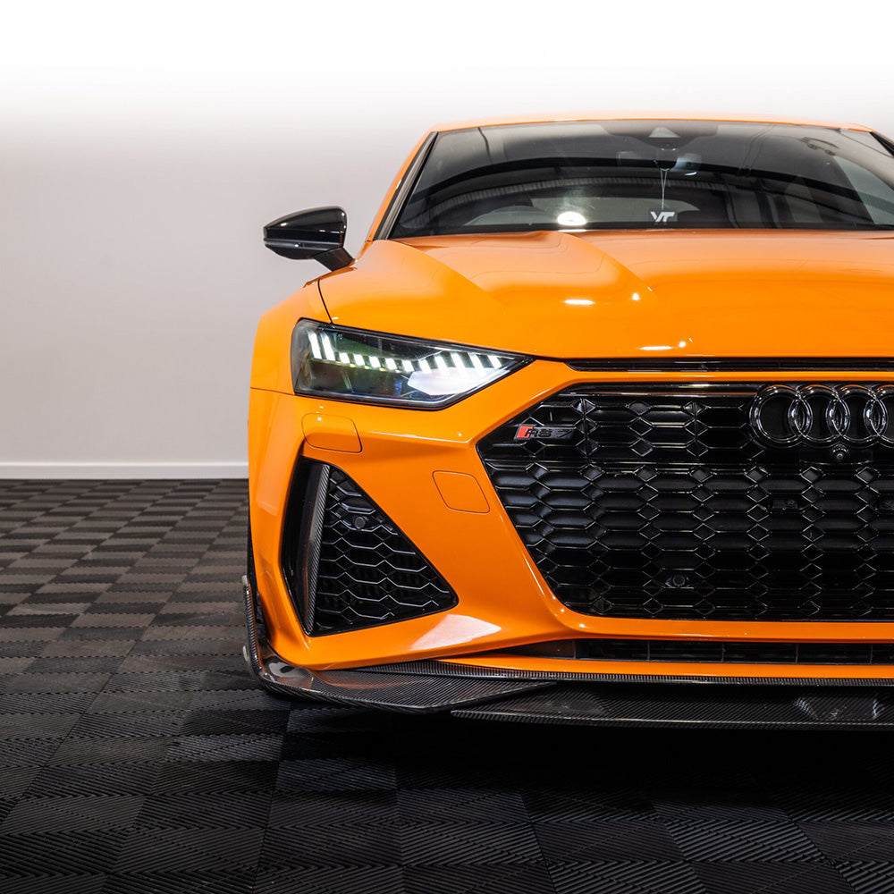 Carbon fibre front splitter Audi RS6/RS7 C8