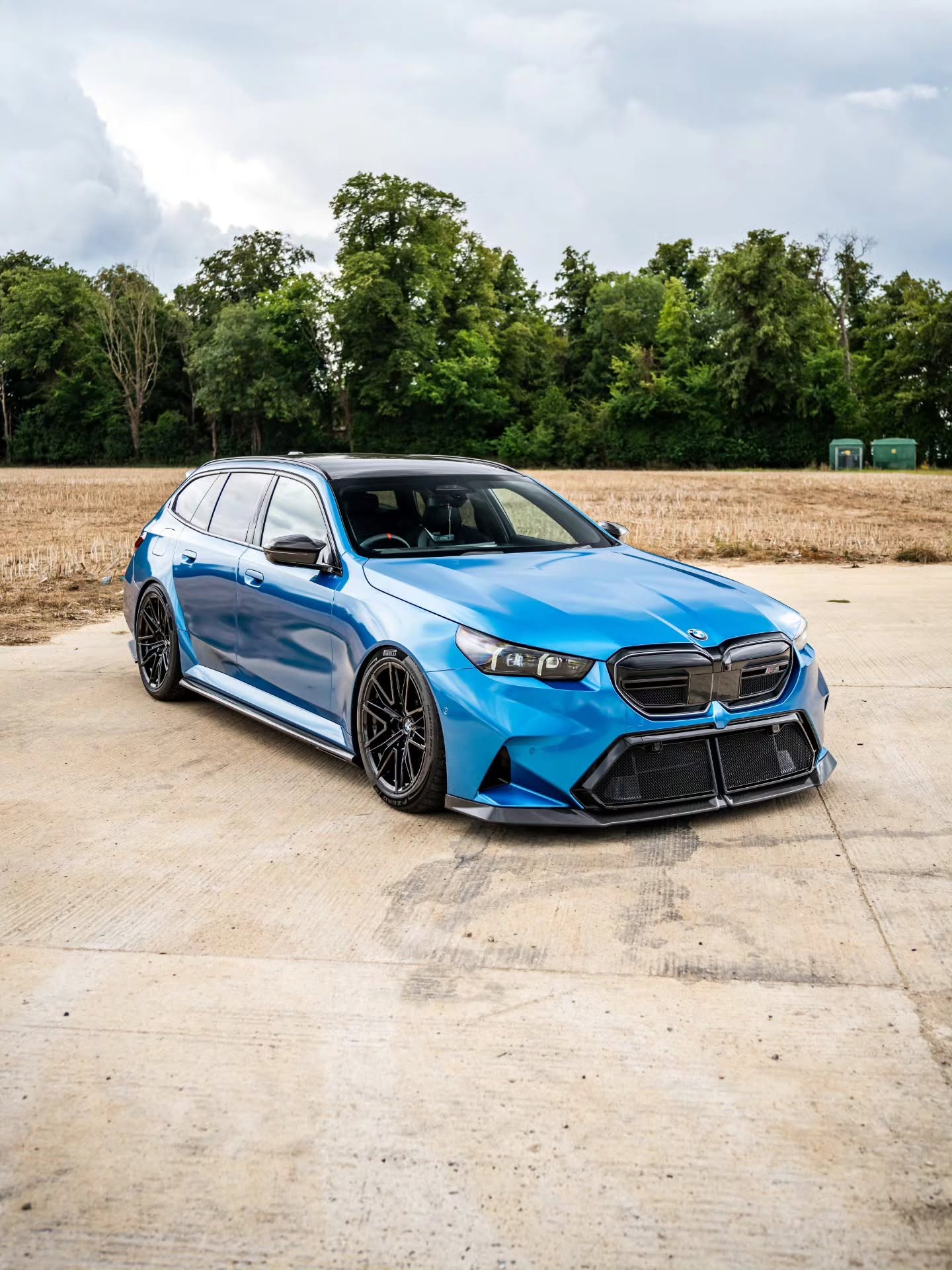 Carbon fiber front splitter BMW M5 G90 & M5 Touring G99