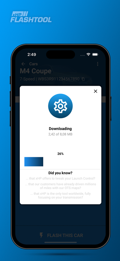 xHP Versnellingsbak/transmissie tuning