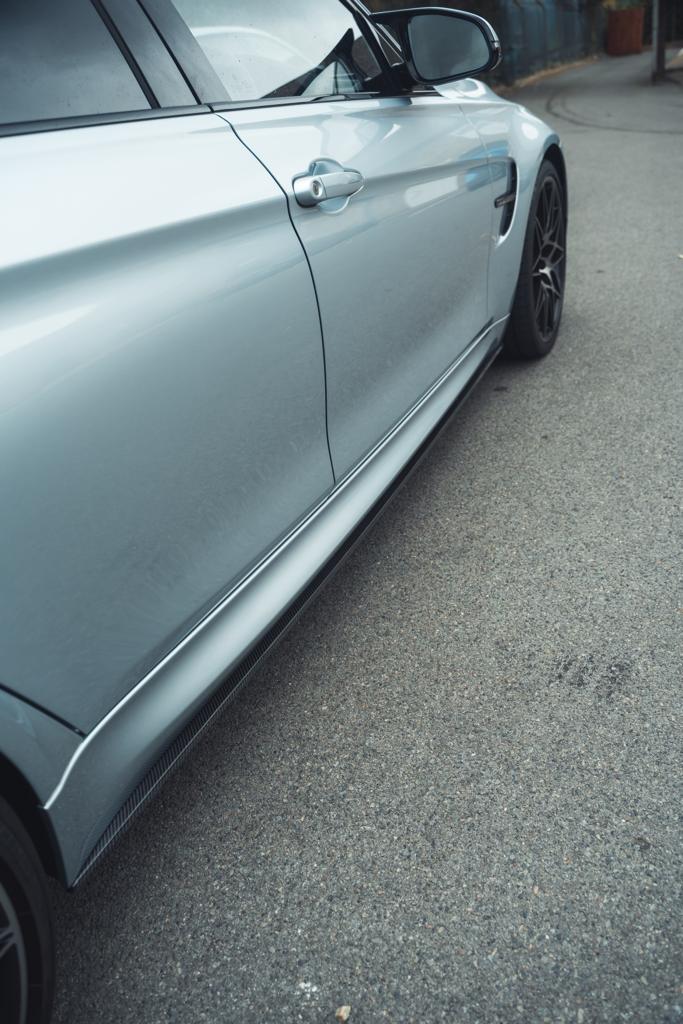 Side skirts carbon fibre M-Performance style BMW M3/M4 (F80 F82 F83)