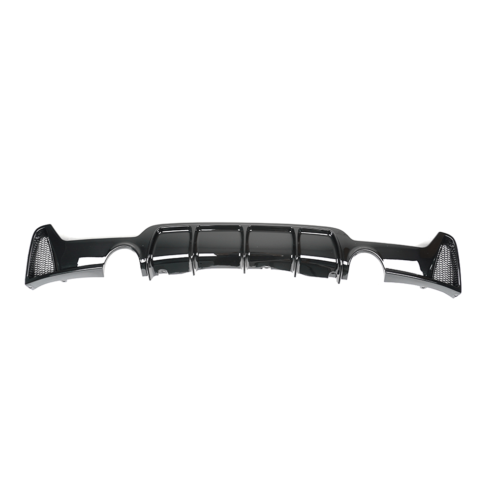 Diffuser hoogglans zwart BMW 4-serie F32/F33/F36 M-Performance style