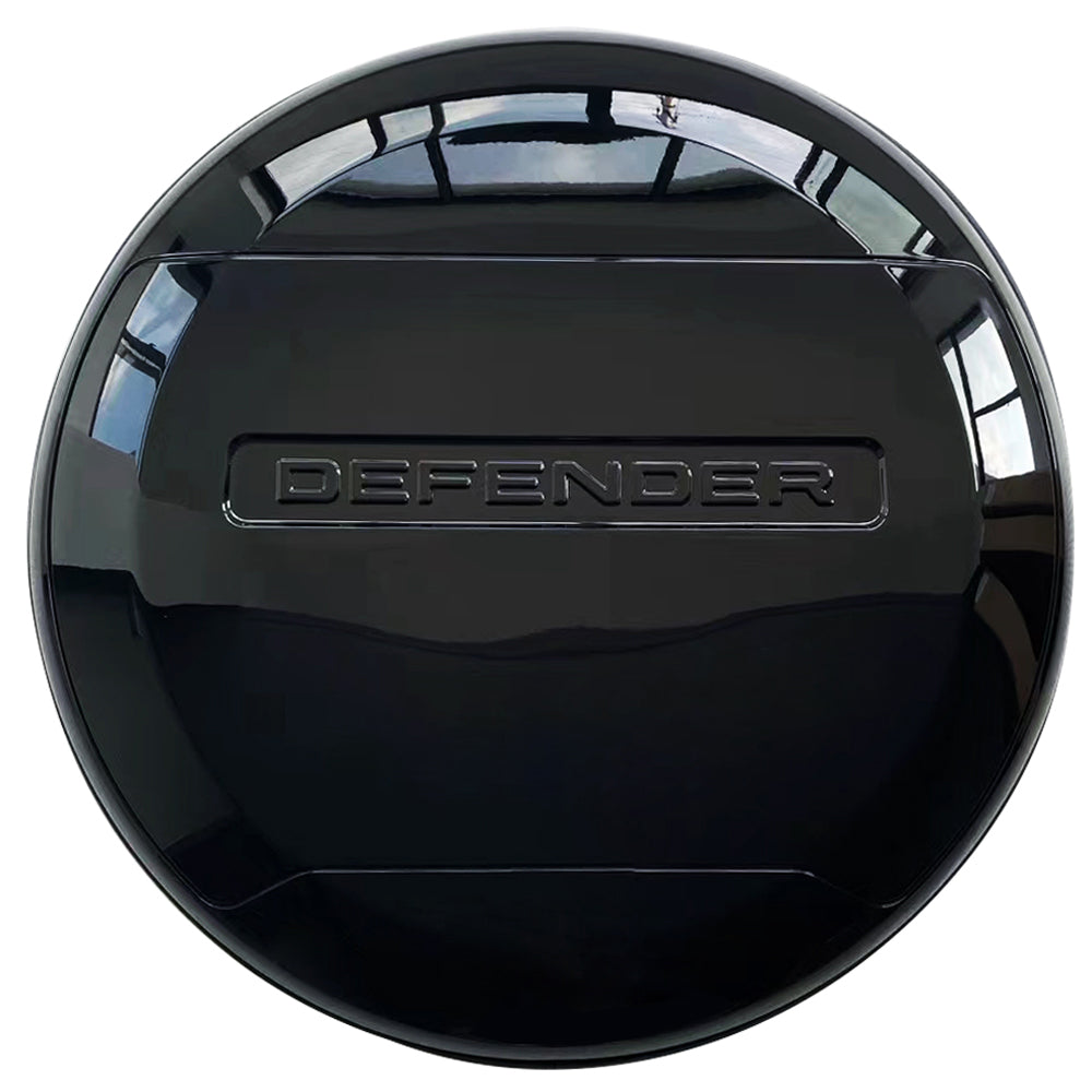 Land Rover Defender L663 90, 110 & 130 Reservewiel Cover Hoogglans Zwart (2020+)