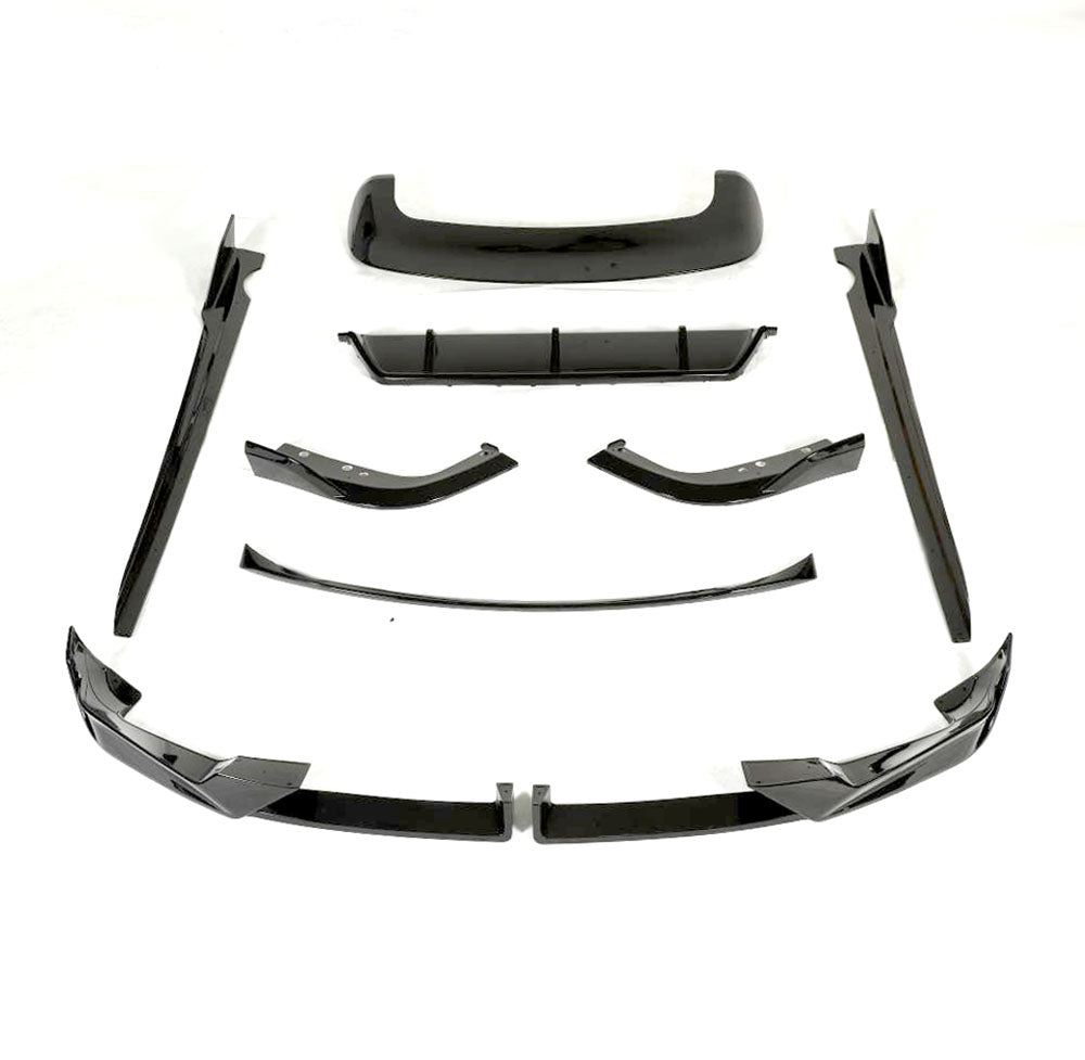 BMW X5 G05 LCI M-Performance body kit hoogglans zwart