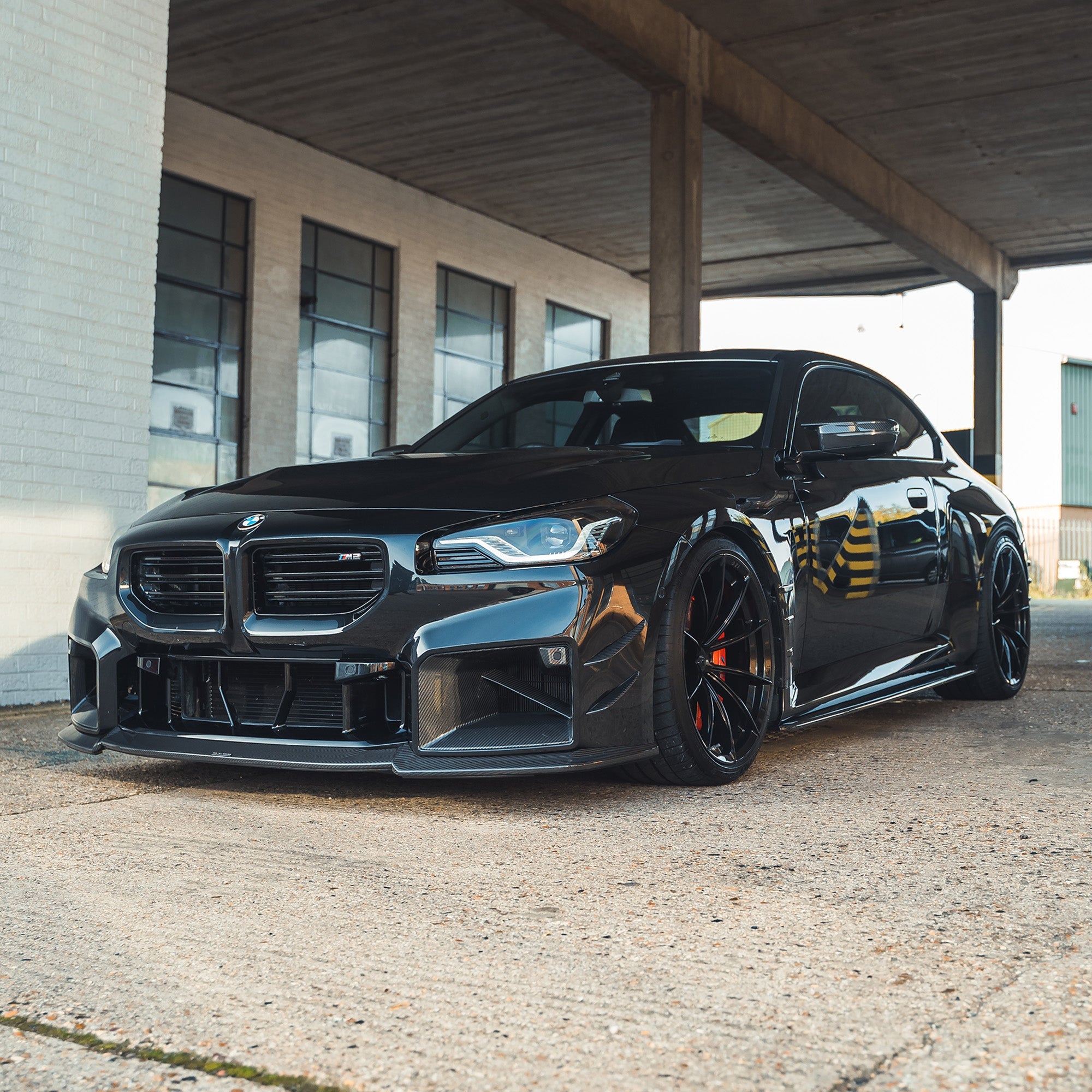 Luchthappers carbon fibre BMW G87 M2