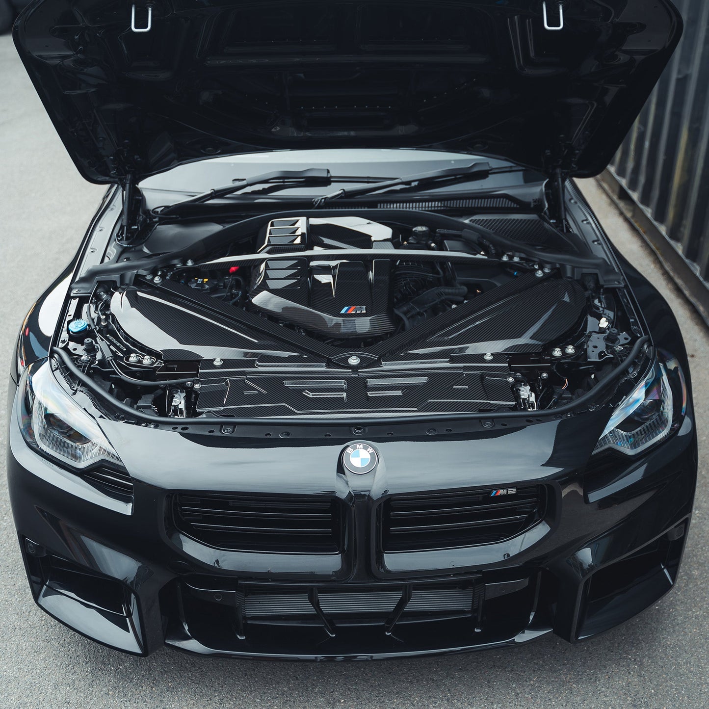 Motorruimte V-Brace carbon fibre BMW M2 M3 M4 G87/G80/G81/G82/G83
