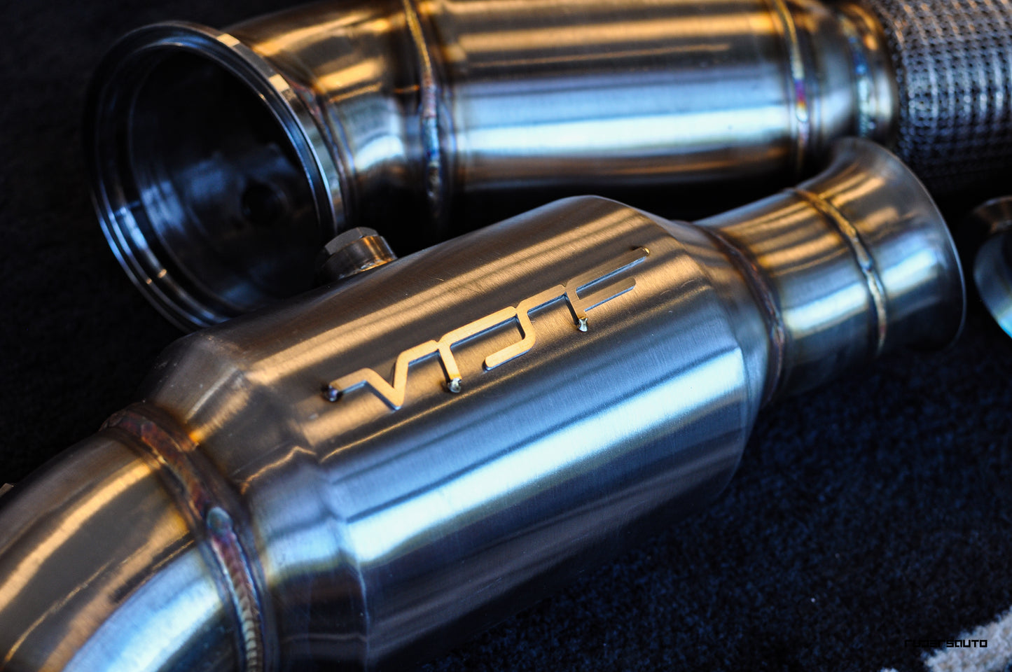 VRSF N55 EWG High flow Catted Downpipe 200 Cell