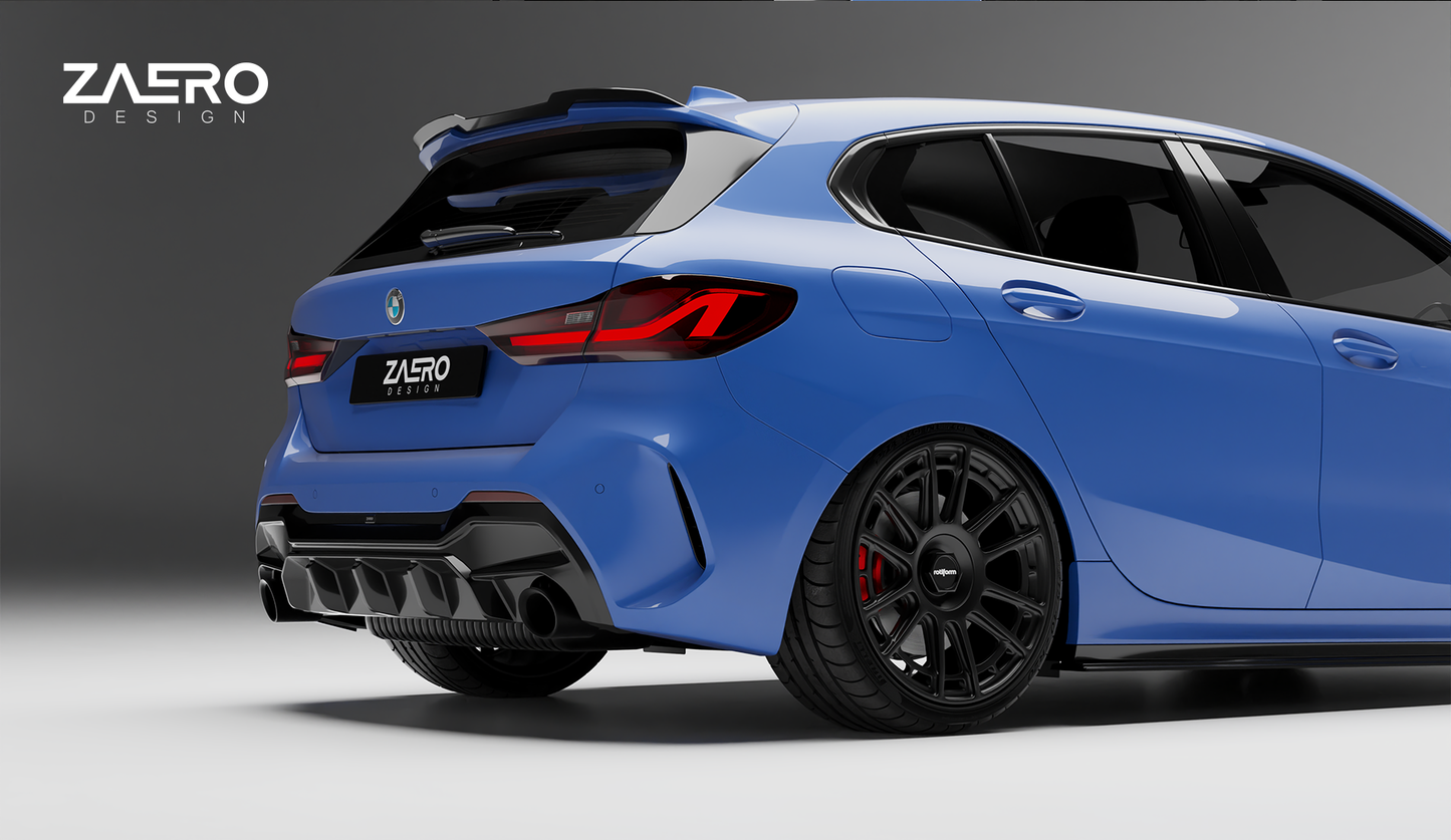 Diffuser dual exhaust BMW 1-serie F40 - Zaero Design
