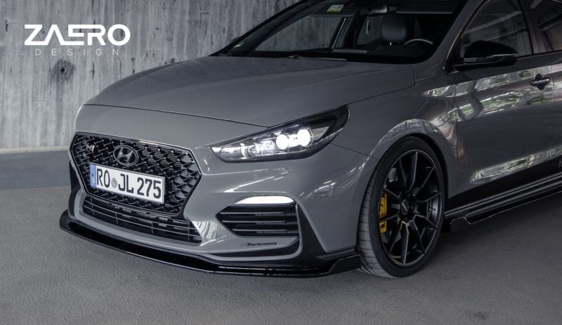 Front splitter Hyundai i30N Hatchback & Fastback - Zaero Design