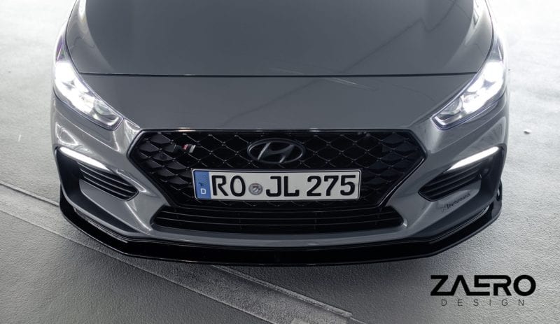 Front splitter Hyundai i30N Hatchback & Fastback - Zaero Design
