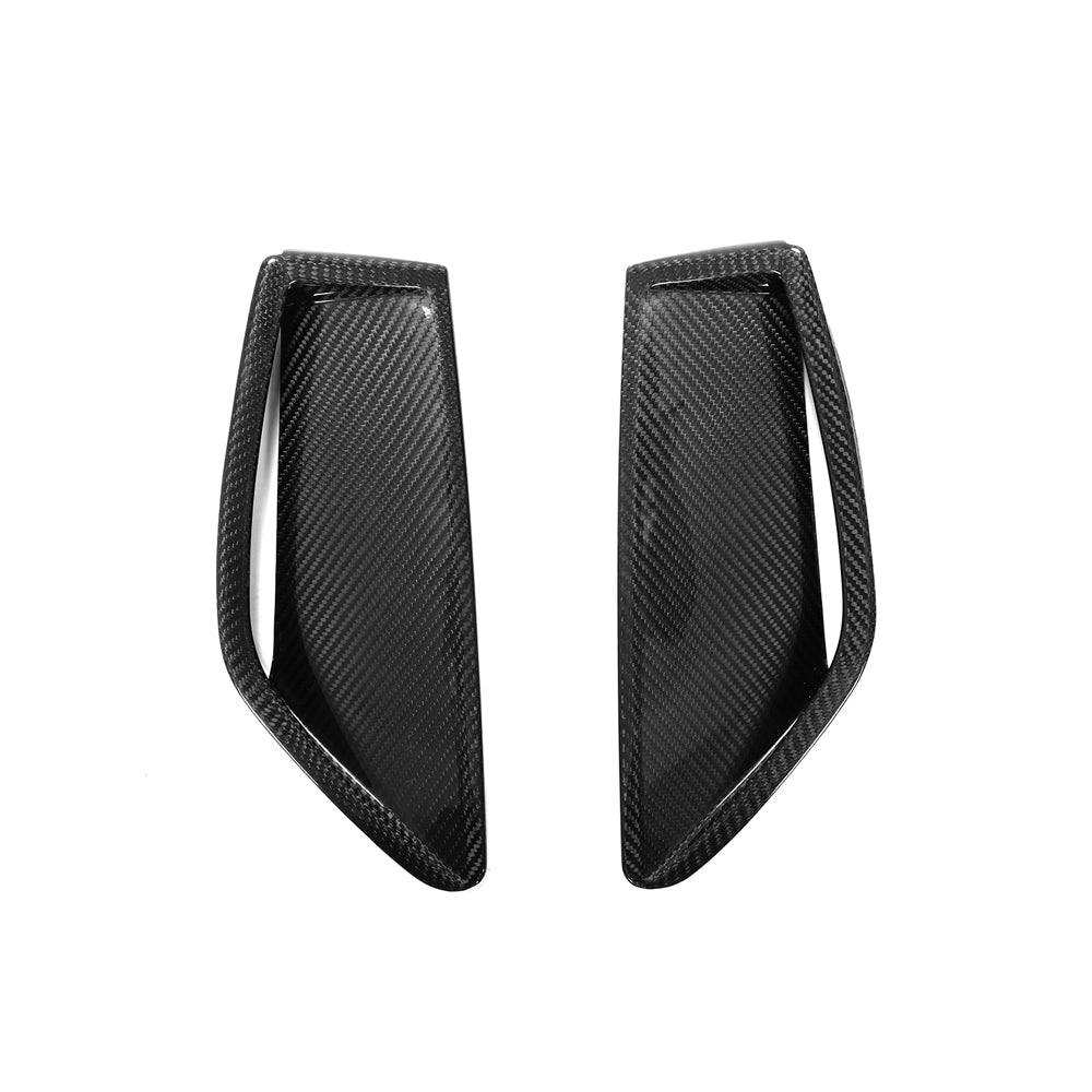 Carbon fibre luchthapper insert Audi RS6/RS7 C8