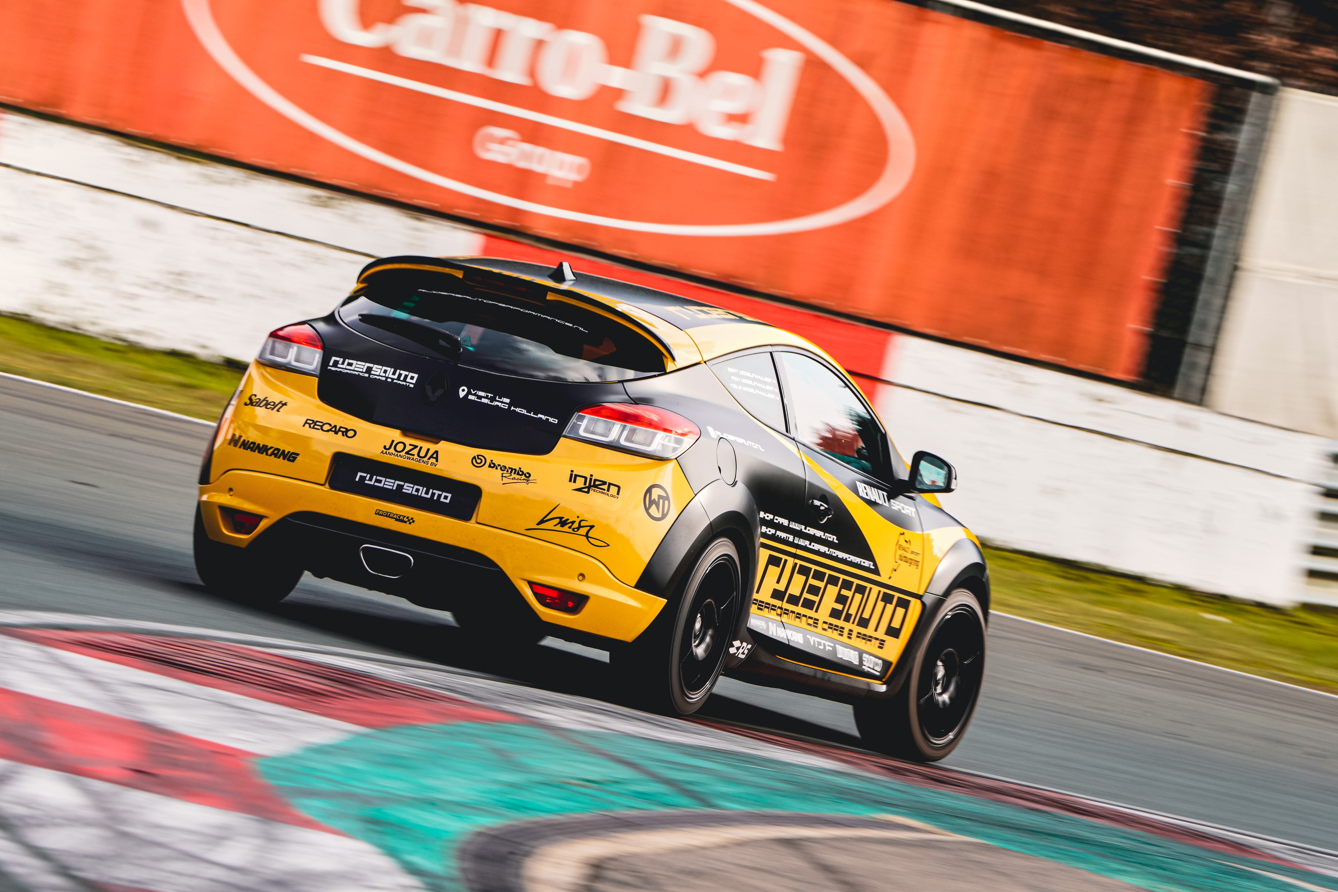 PROTRACK ONE - Hoogglans zwart - Megane 3RS