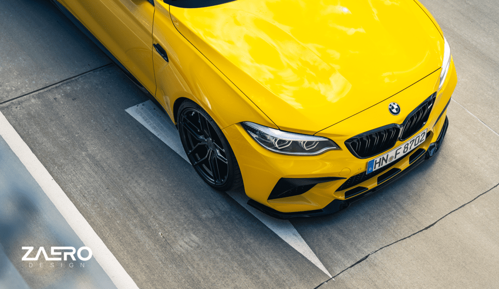 Front splitter BMW M2 F87 Competition - Zaero Design
