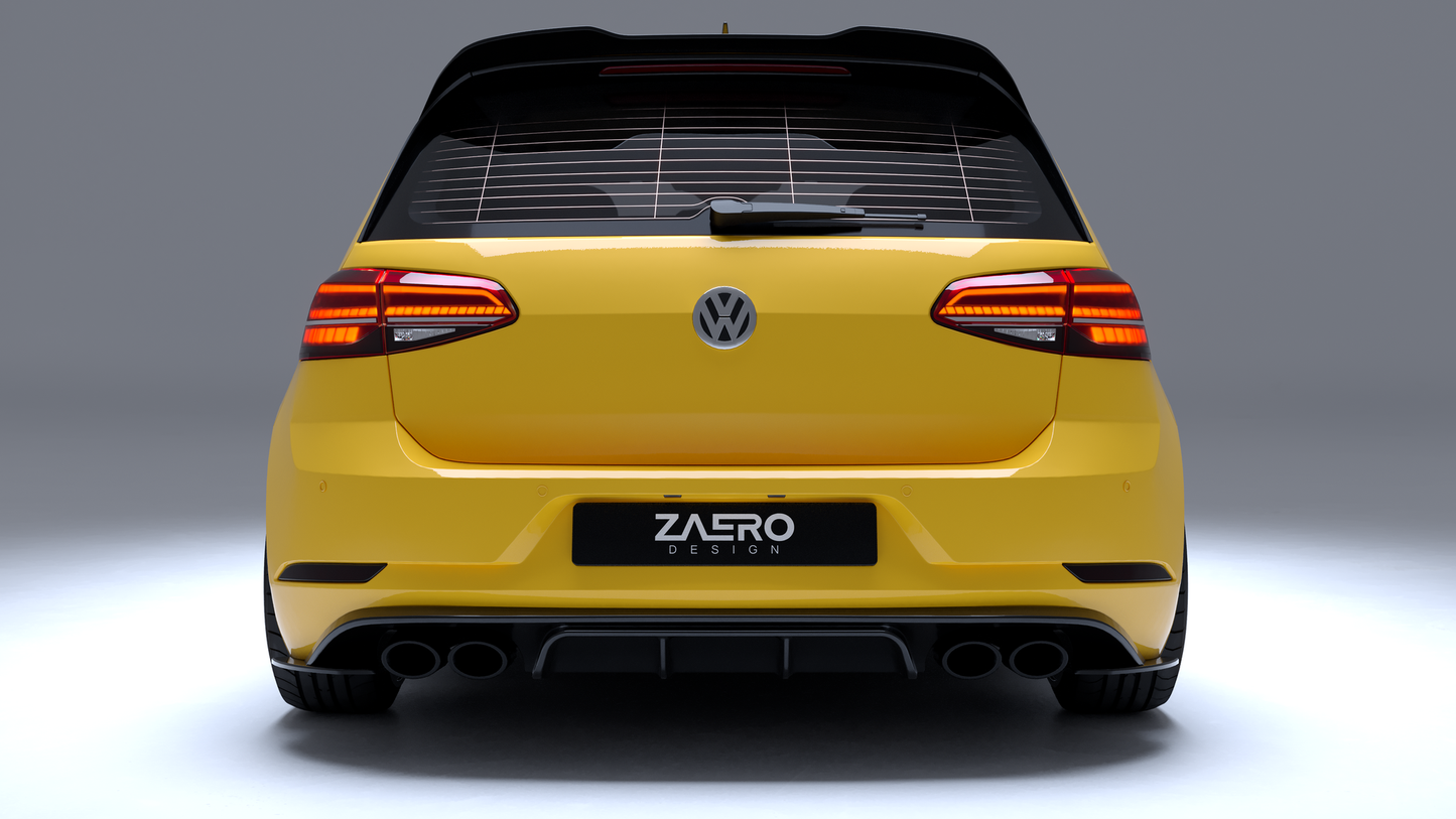 Rear spoiler VW Golf 7.5 R - Zaero Design