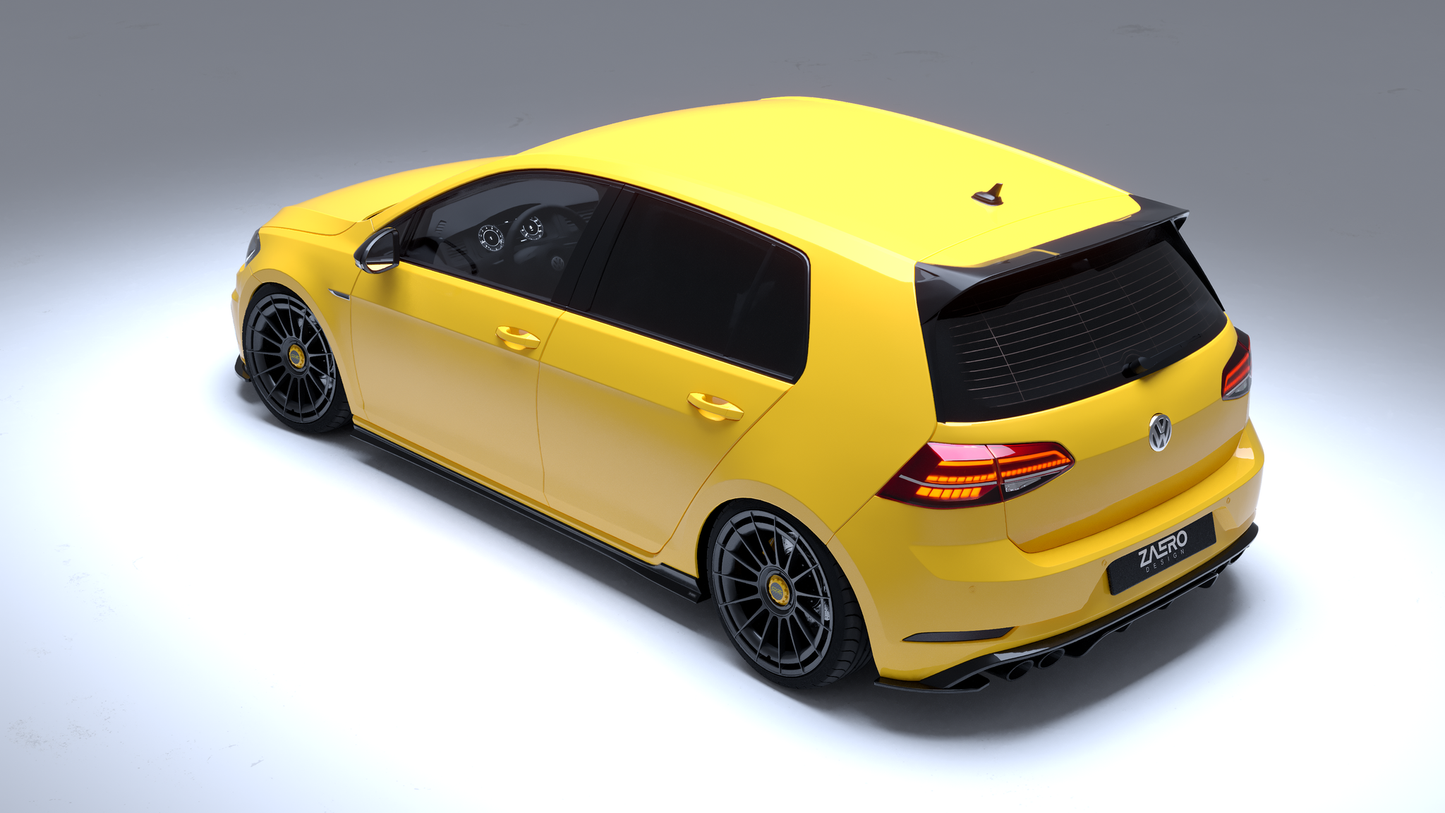 Rear spoiler VW Golf 7.5 R - Zaero Design