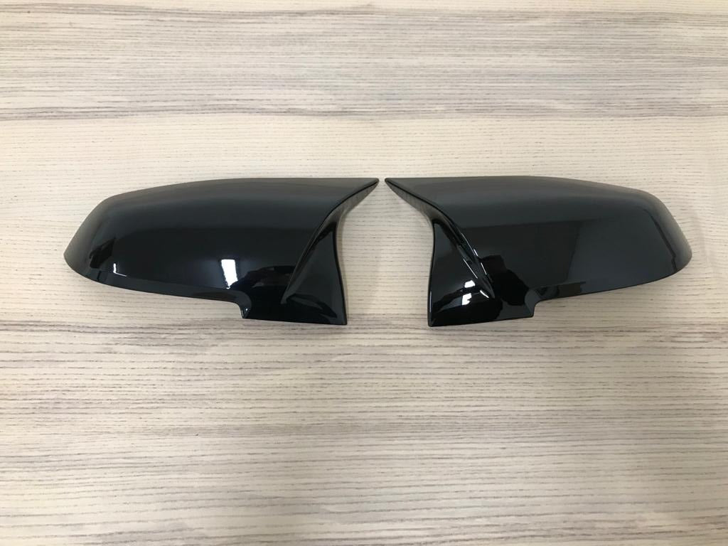 BMW 1 2 3 4 Serie M-Style spiegelkappen hoogglans zwart