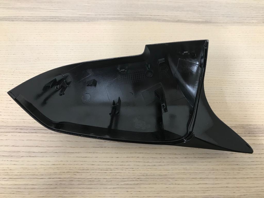 BMW 1 2 3 4 Serie M-Style spiegelkappen hoogglans zwart