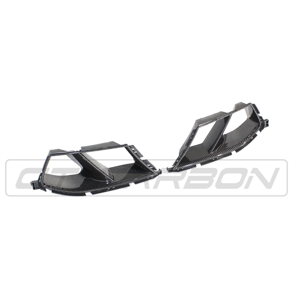 CT CARBON FULL KIT BMW M3/M4 G80/G81/G82/G83 Carbon Fibre Bumper Ducts - MP Style