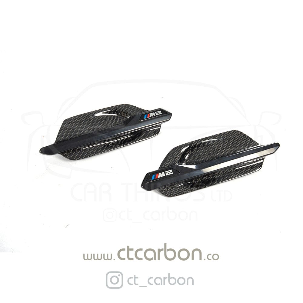 CT CARBON Side Vents BMW M2 / M2C F87 CARBON FIBRE SIDE VENTS