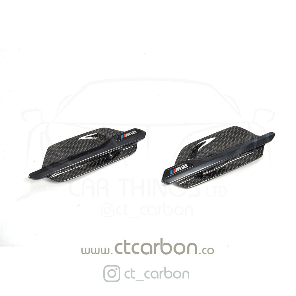 CT CARBON Side Vents BMW M2 / M2C F87 CARBON FIBRE SIDE VENTS