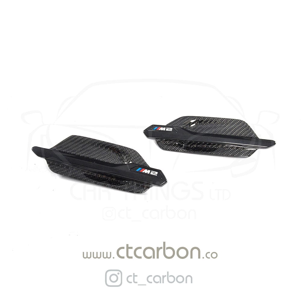 CT CARBON Side Vents BMW M2 / M2C F87 CARBON FIBRE SIDE VENTS